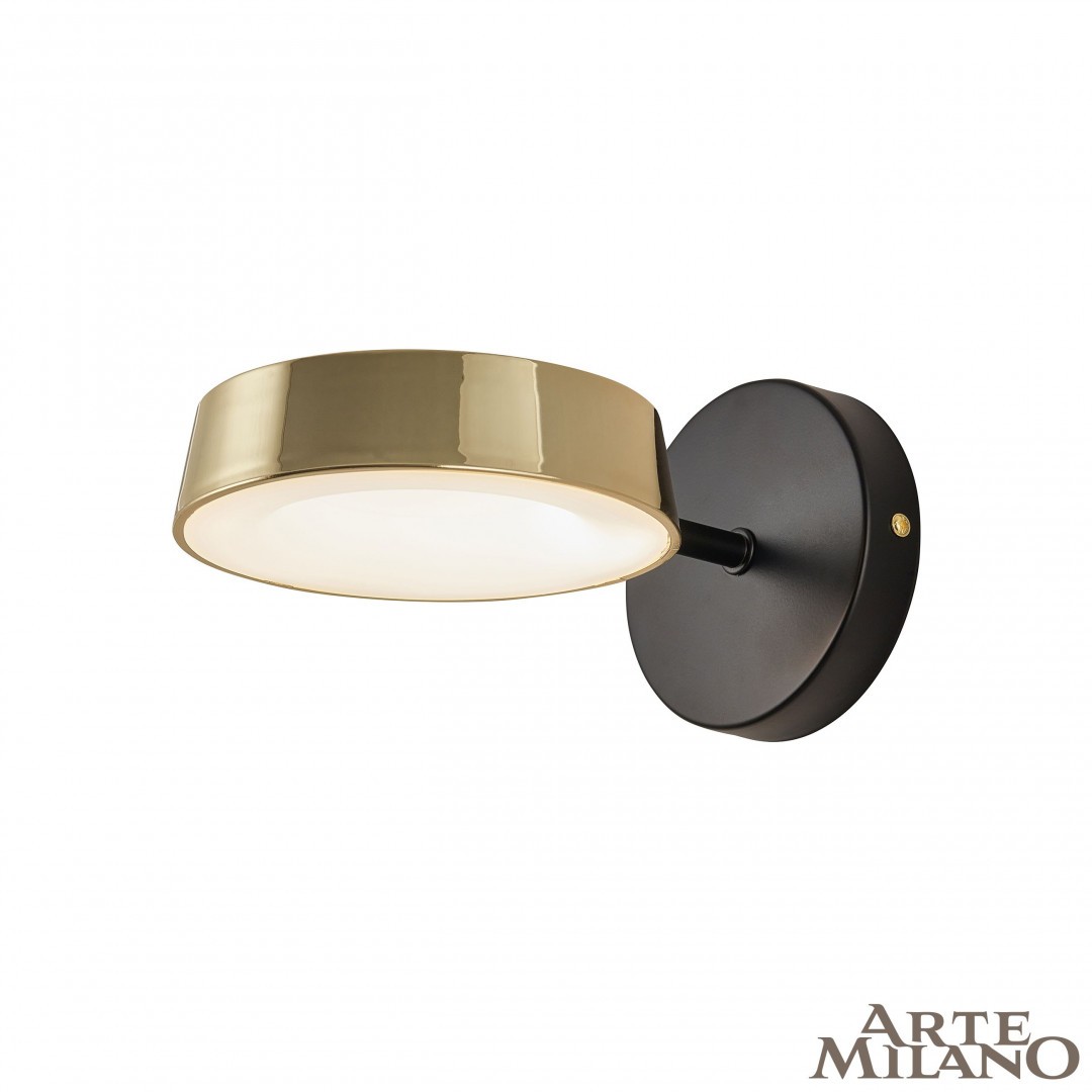 Настенное бра Arte Milano Ferrara71079 271079/1B BK/GD