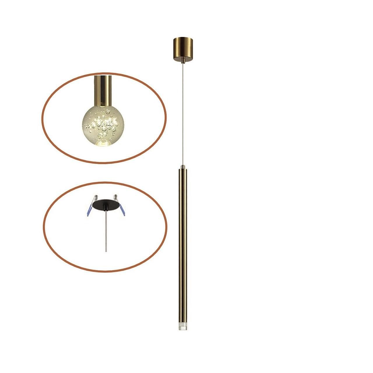 Светильник подвесной Odeon Light Fiano 4374/3LA