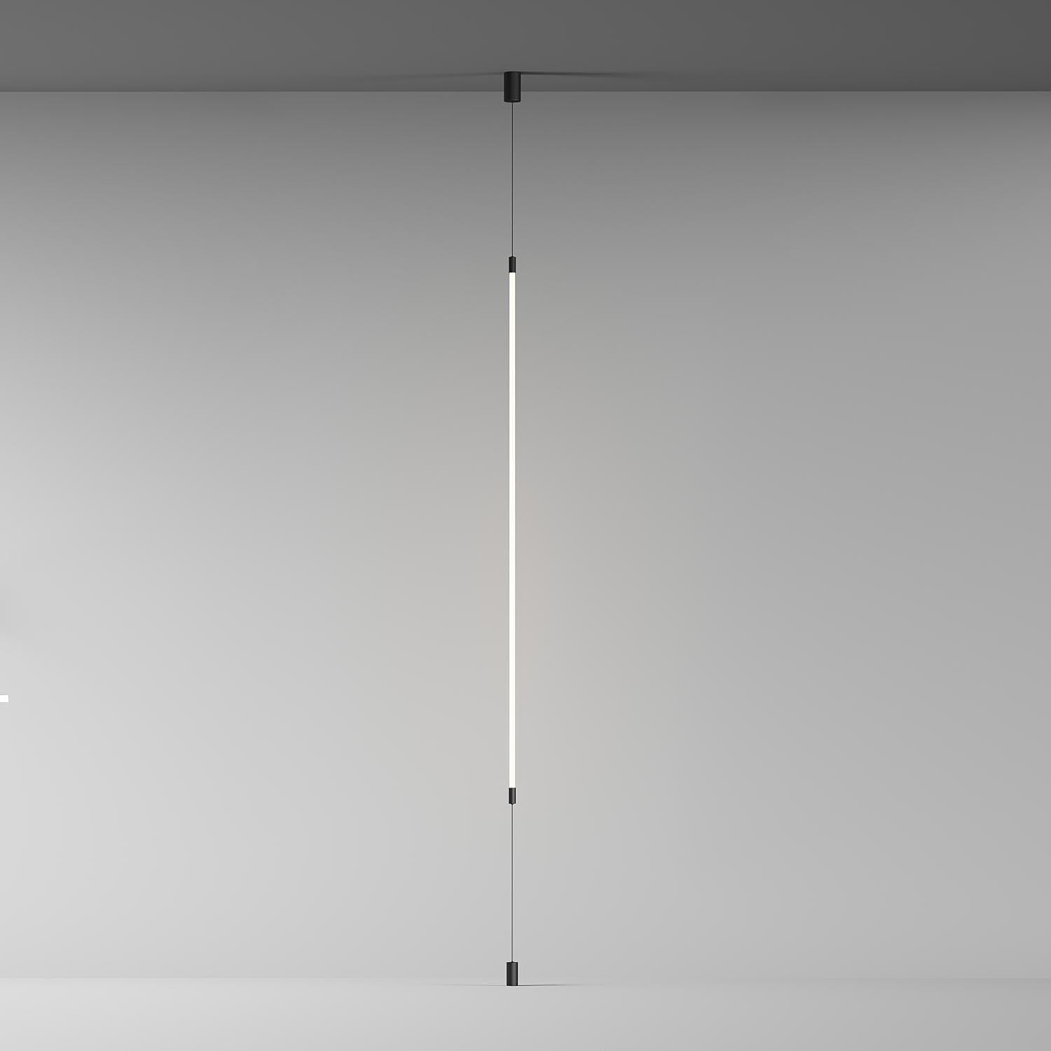 Подвесной светильник-трос в оплетке со светодиодом Denkirs Flex DK7506-BK