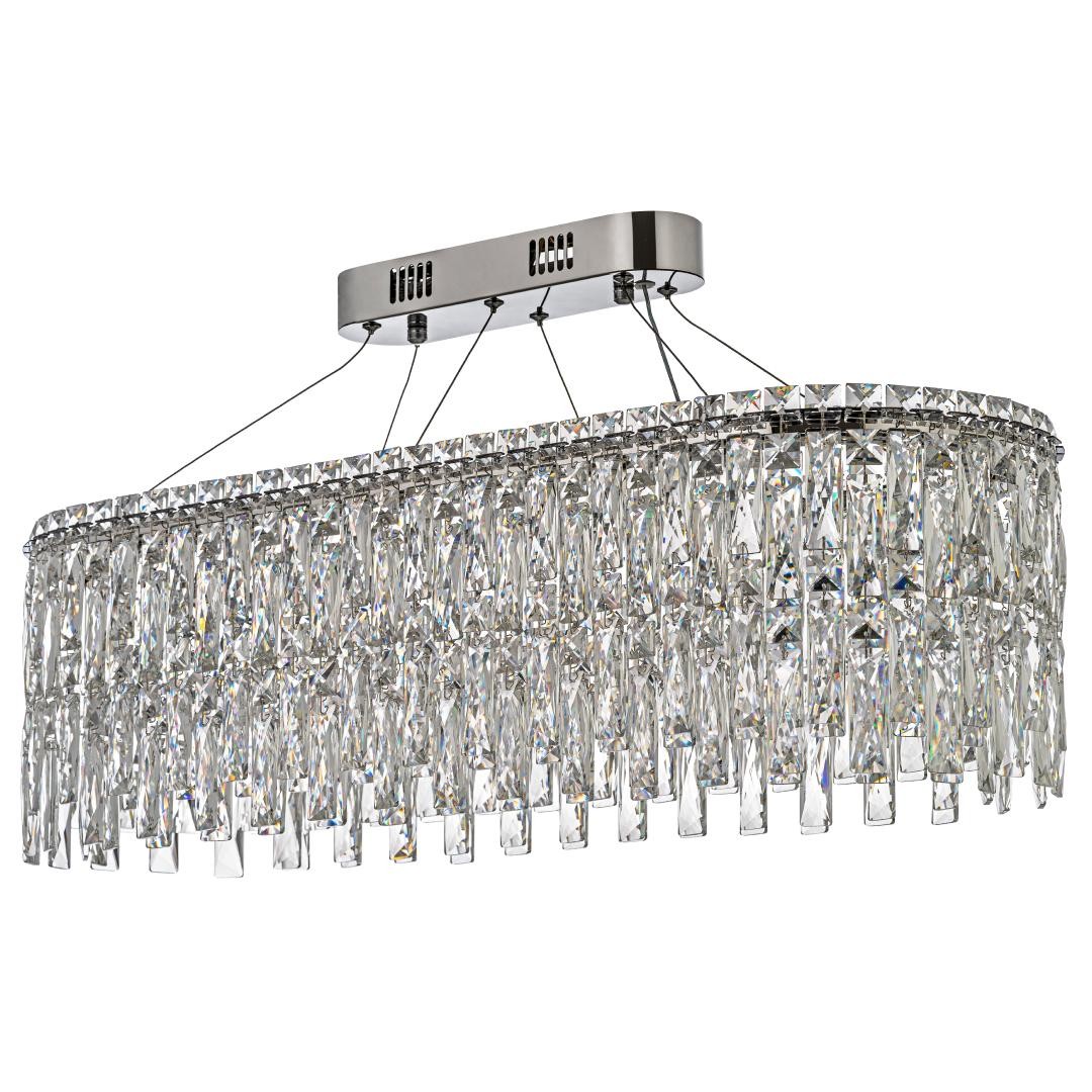 Подвесная люстра Arti Lampadari Ovindoli Nickel Ovindoli L 1.5.80x30.100 N