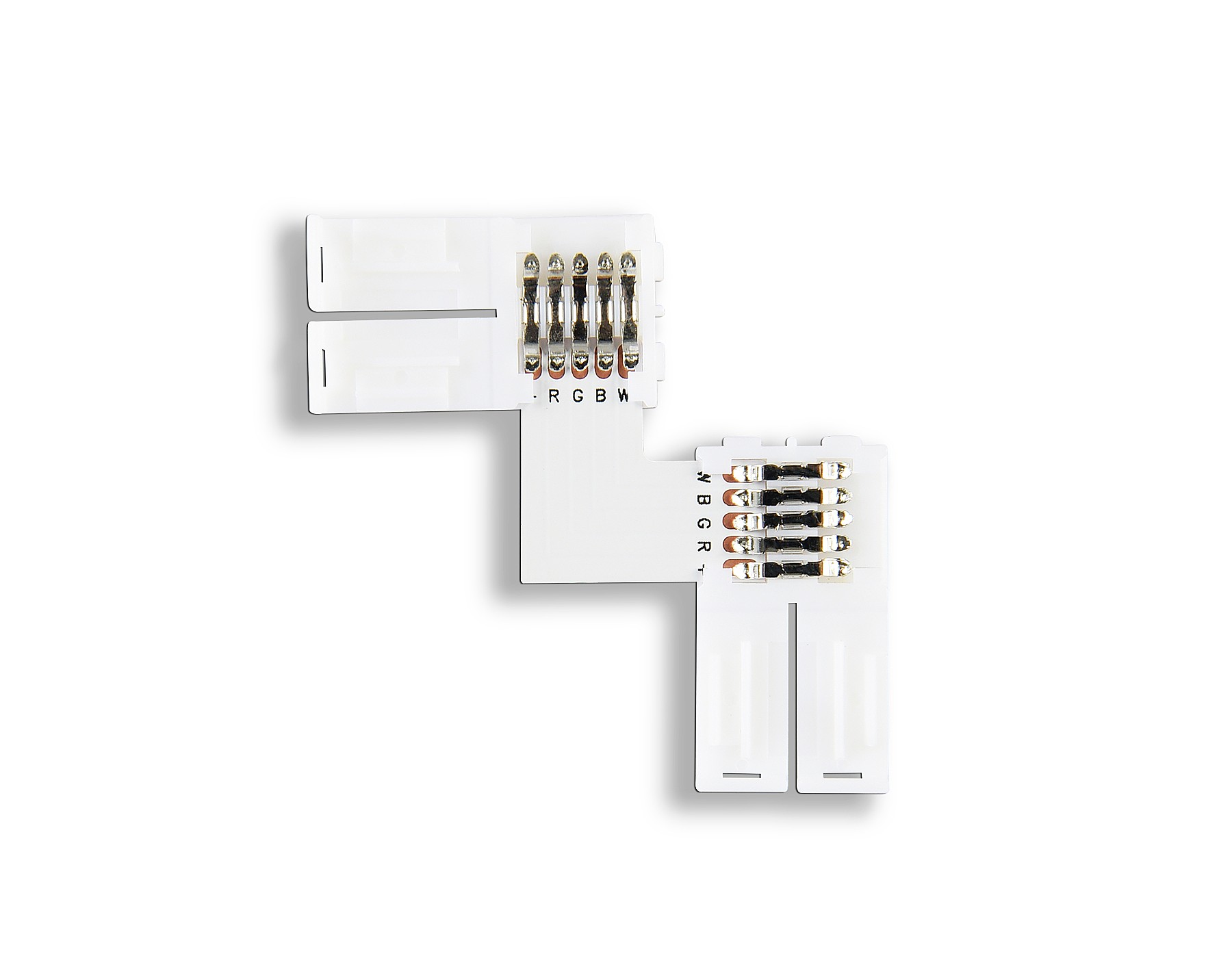 Соединитель угловой L 5050 12/24V (5 конт.) (10шт) Ambrella LED Strip GS6751