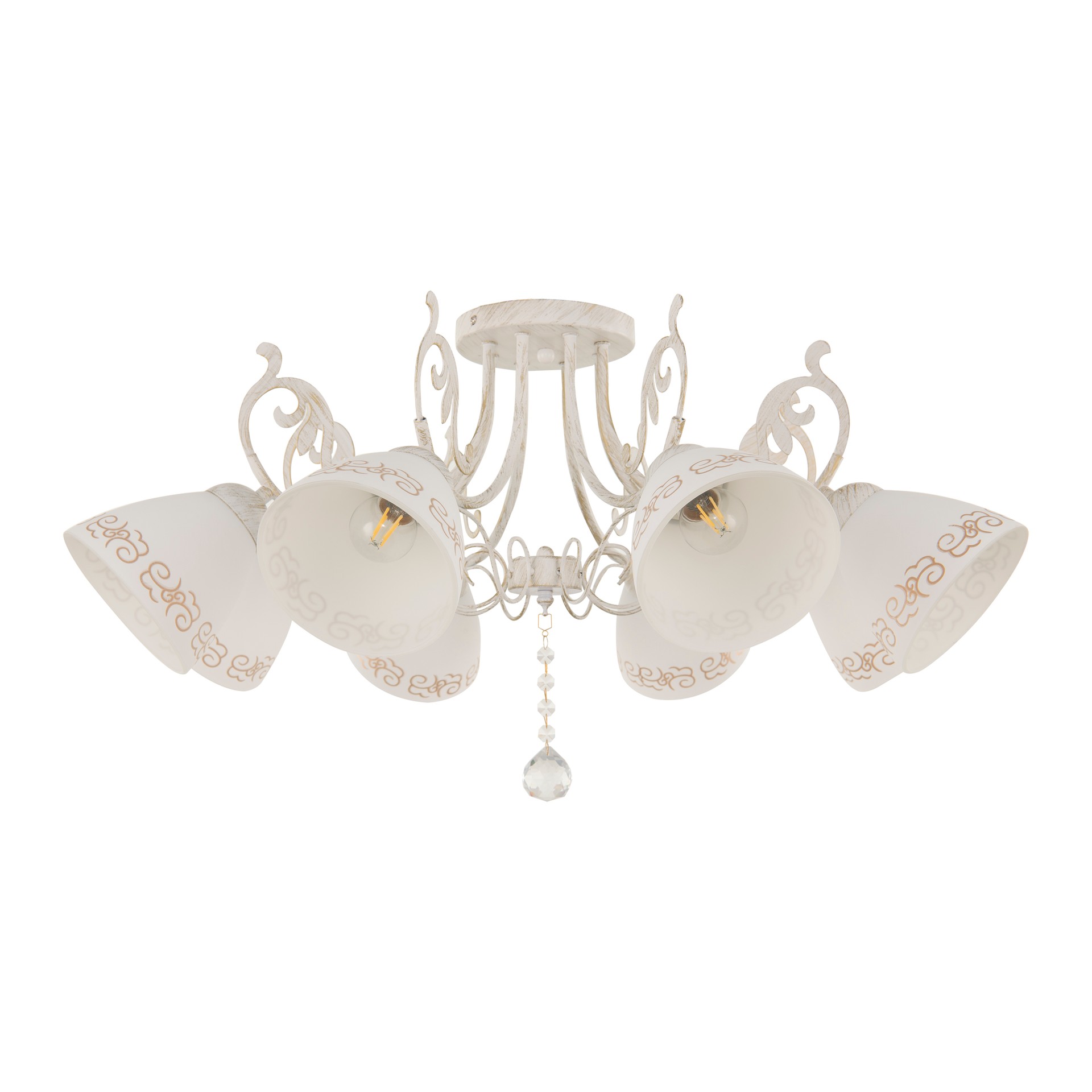 Потолочная люстра Arte Milano Am341900 341900/8 WT+G