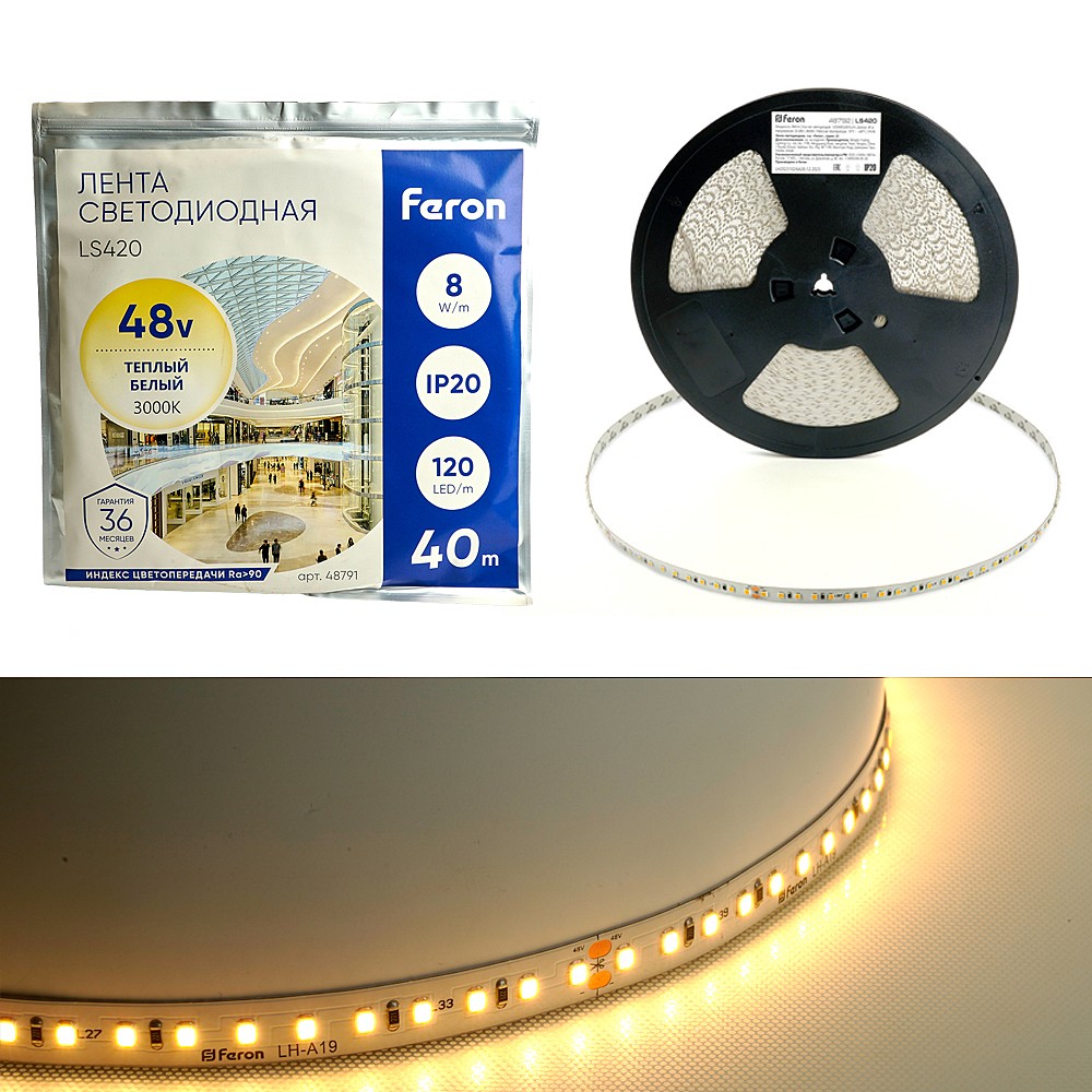 LED лента Feron LS420 48791