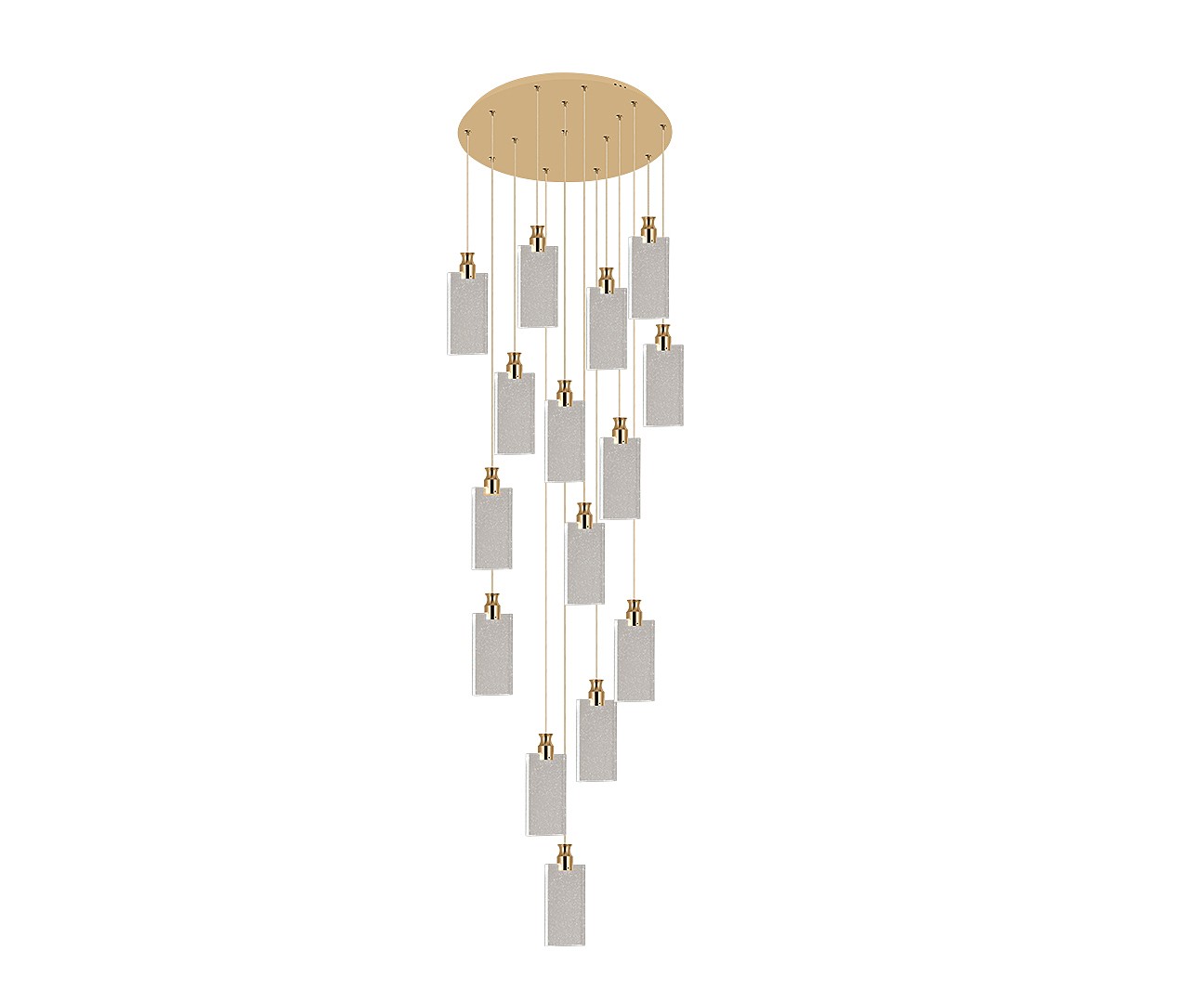 Люстра каскадная KINK Light Аури 08508-15A,33