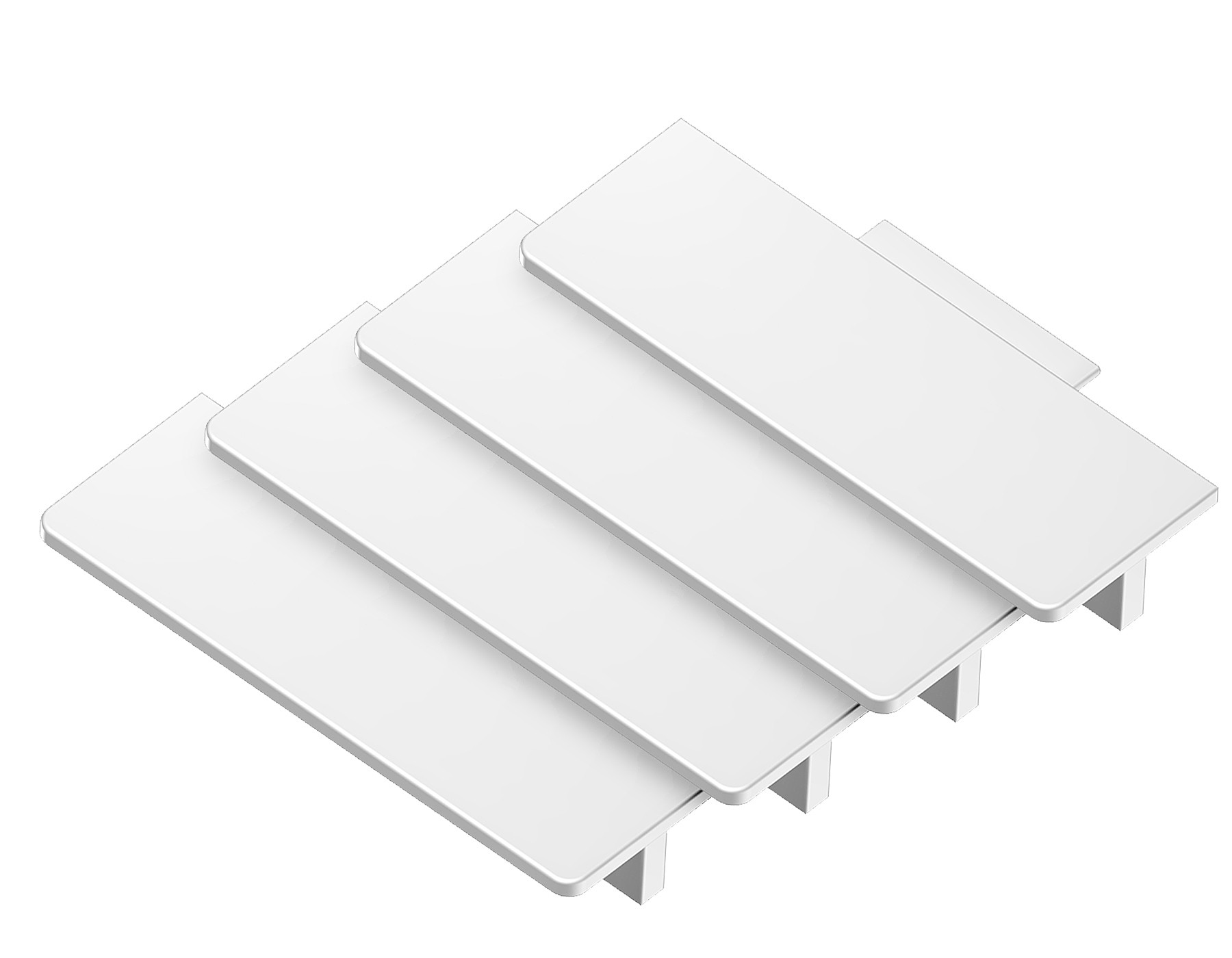 Заглушка для встраиваемого алюминиевого профиля GP1200 (комплект 4шт) Ambrella Illumination GP8160