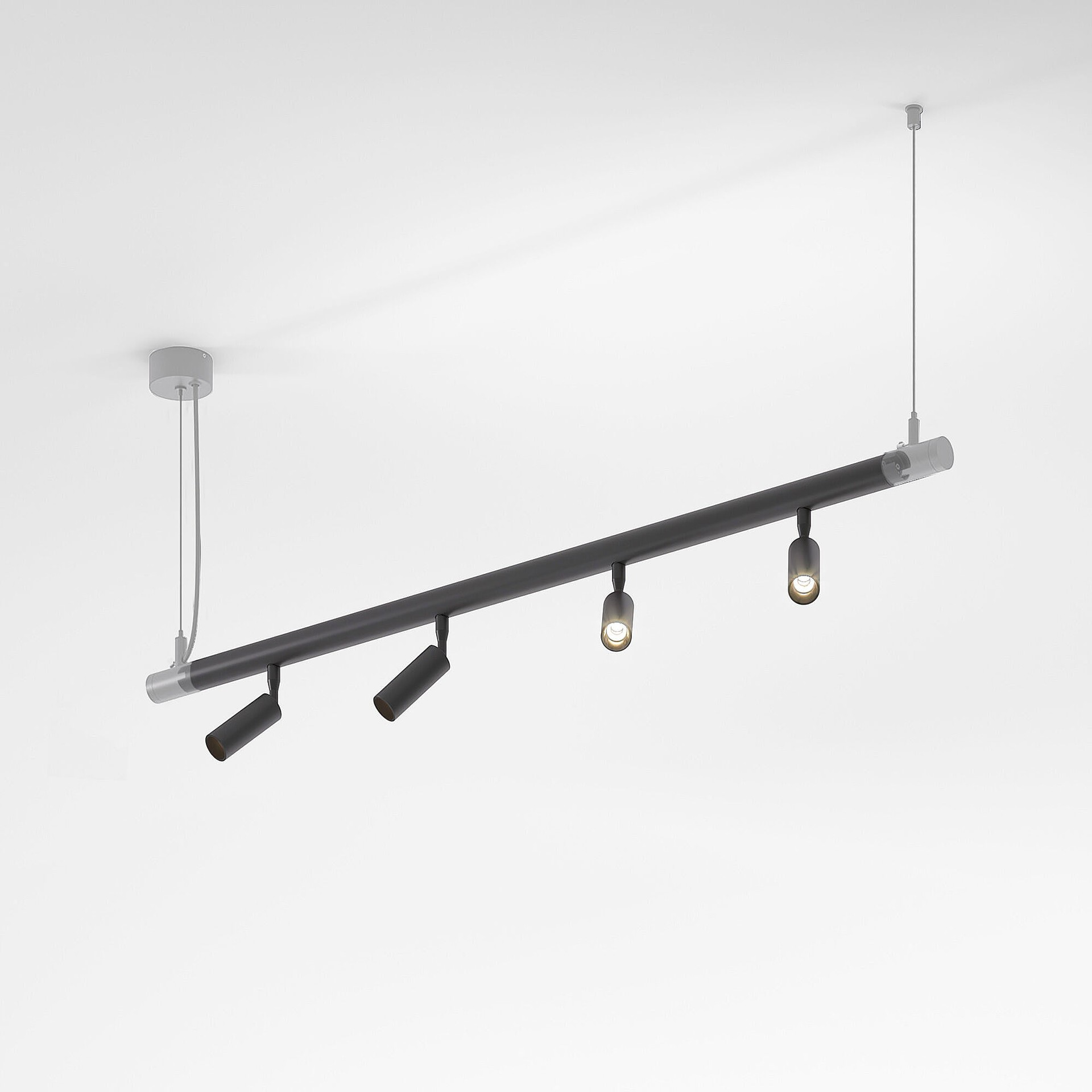 Трековый светильник Elektrostandard Module System Module System Трековый светильник 18W 3000K (черный) 85173/01