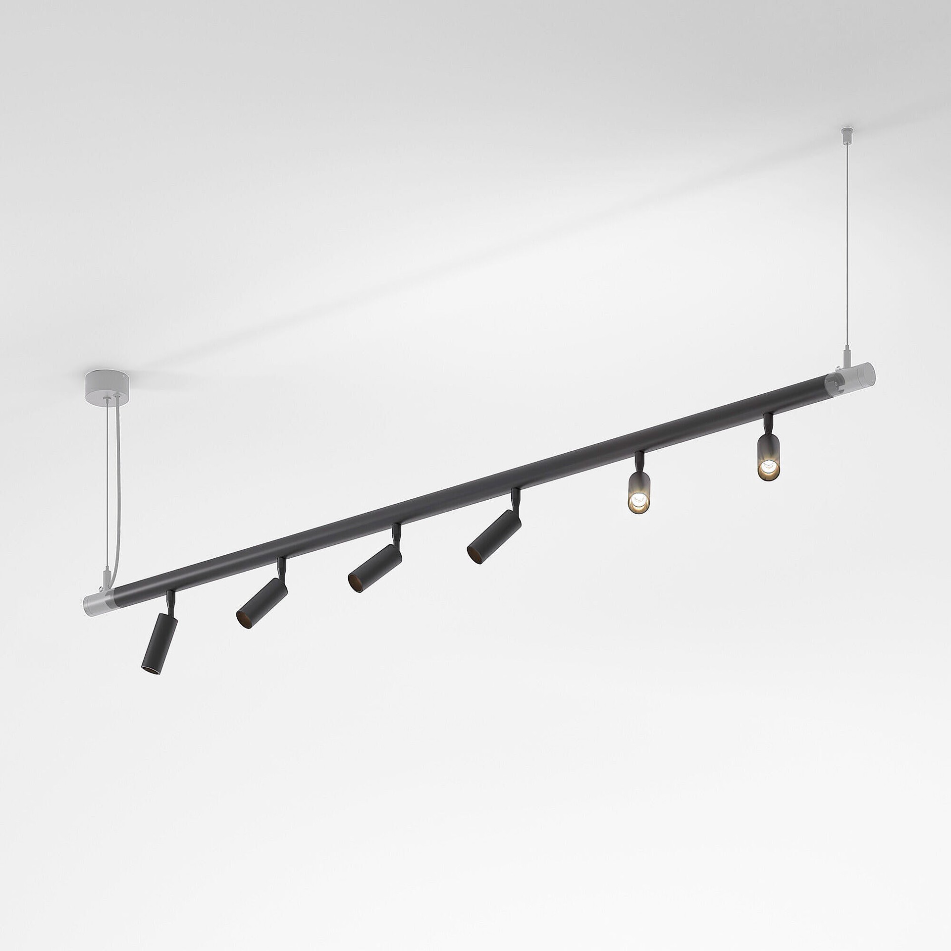 Трековый светильник Elektrostandard Module System Module System Трековый светильник 24W 3000K (черный) 85174/01