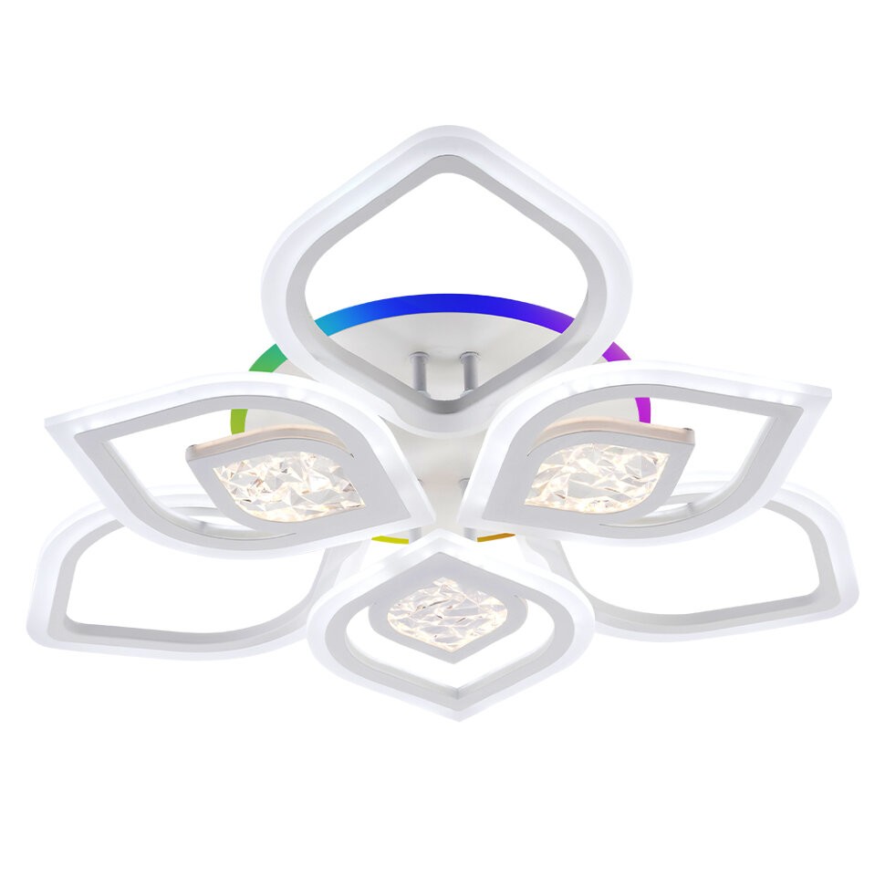 Потолочная люстра Seven Fires Dzhena SF5050/10C-WT-RGB