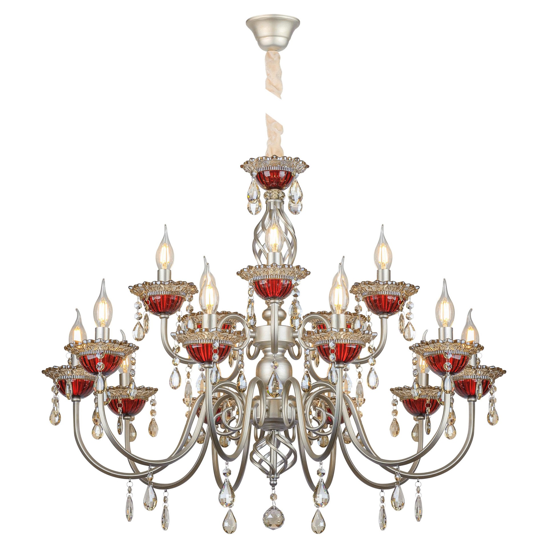 Подвесная люстра AM Group Castle CASTLE SP10+5