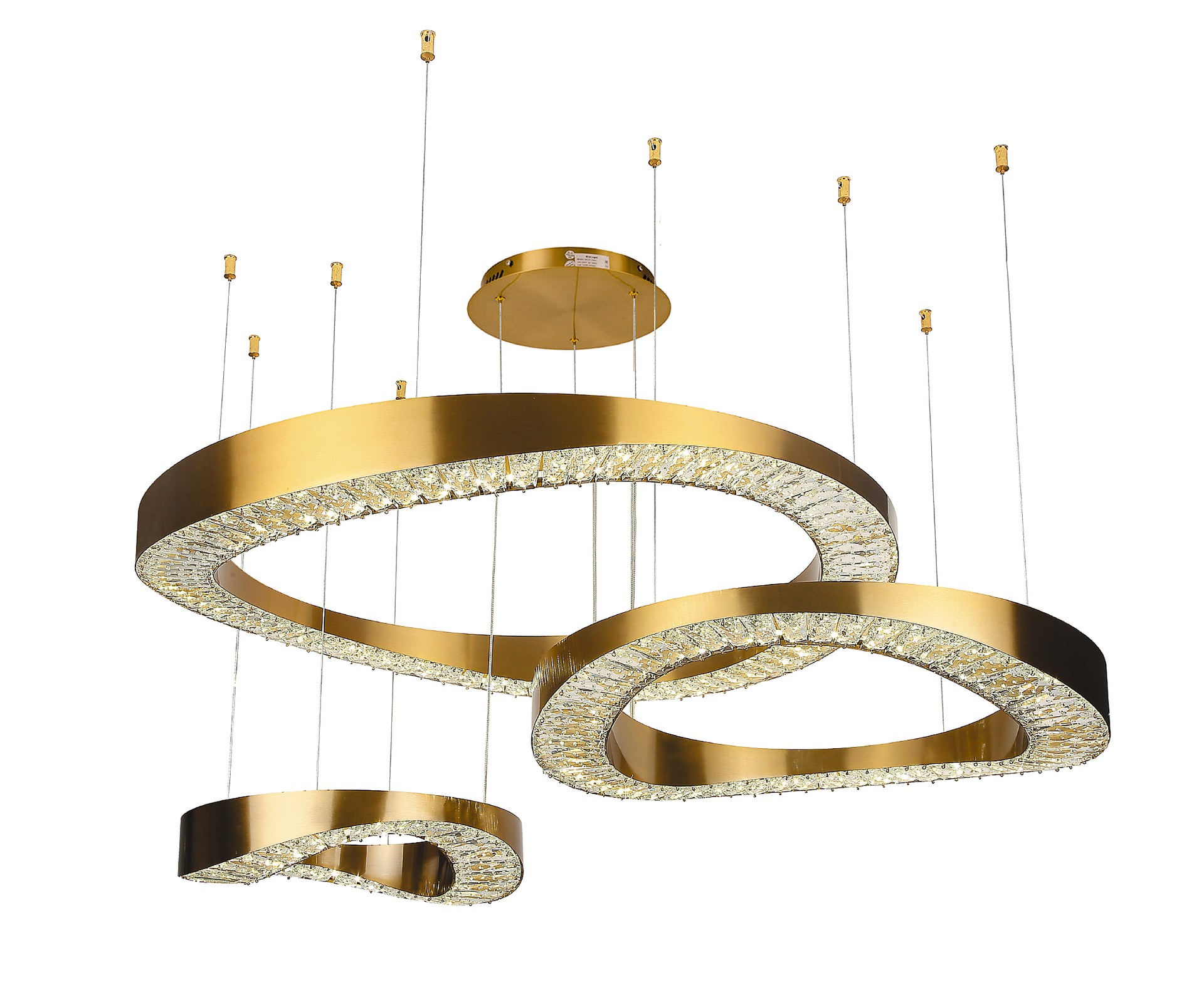 Подвесная люстра KINK Light Тауна 07676-80+60+40,20