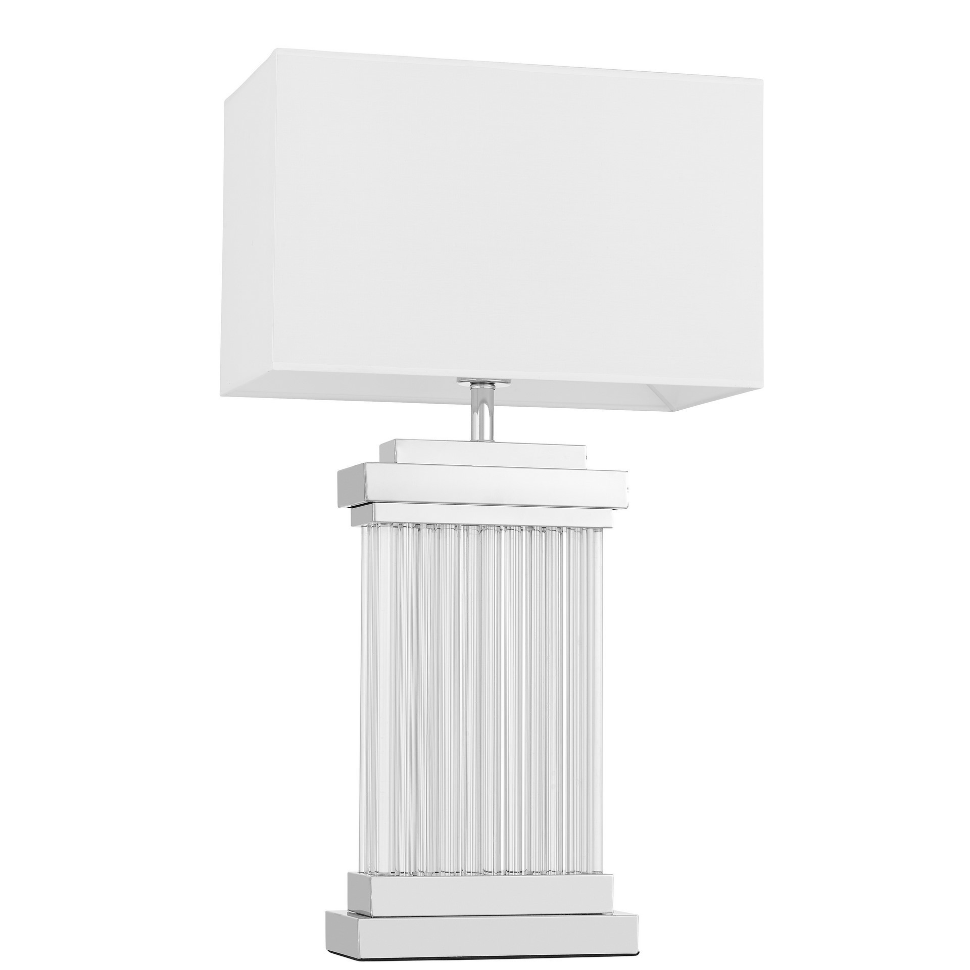 Настольная лампа Lumina Deco Davos LDT 310 CHR+WT
