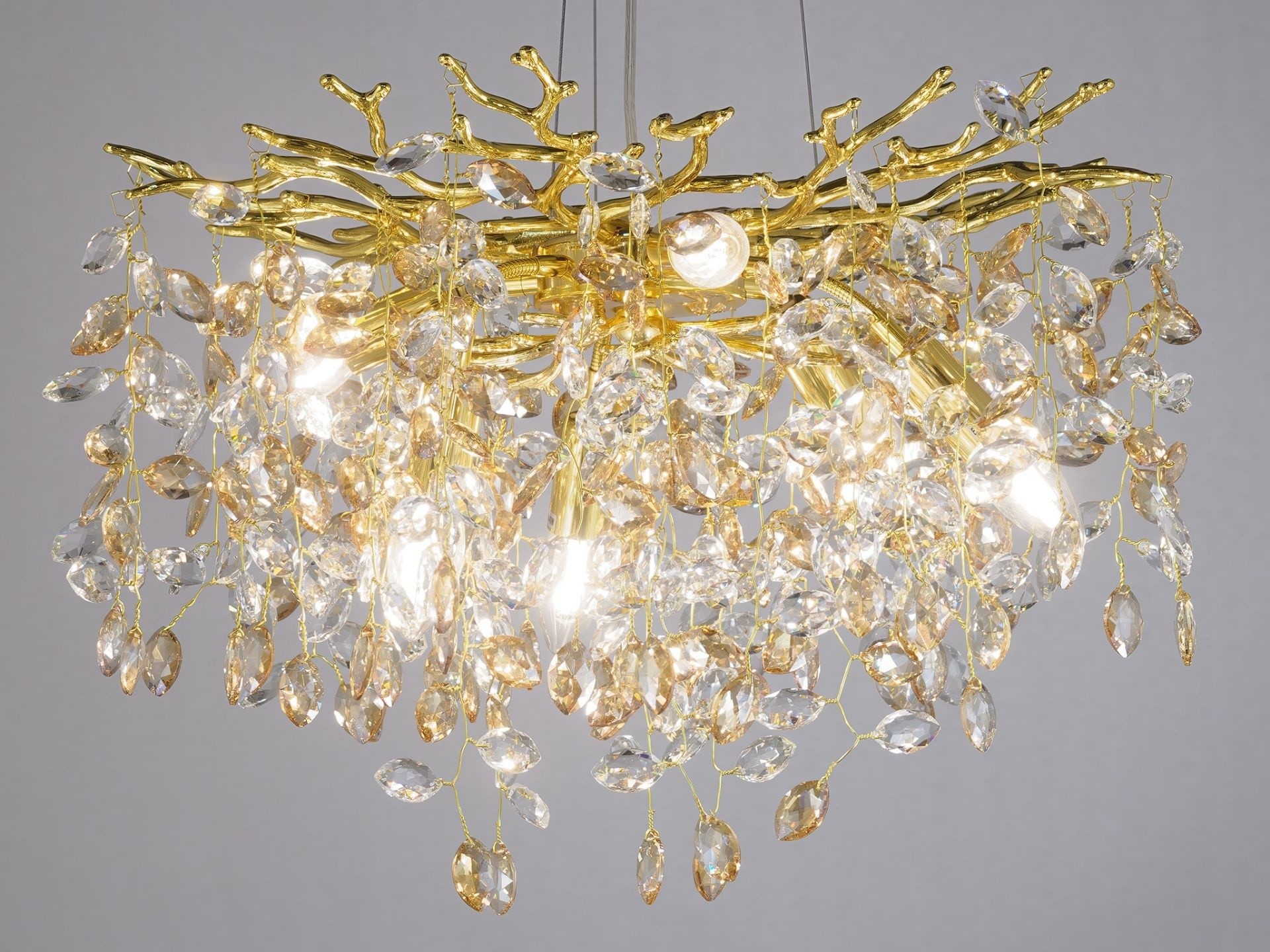 Подвесная люстра Lumina Deco Brevia LDP 8027-800 GD