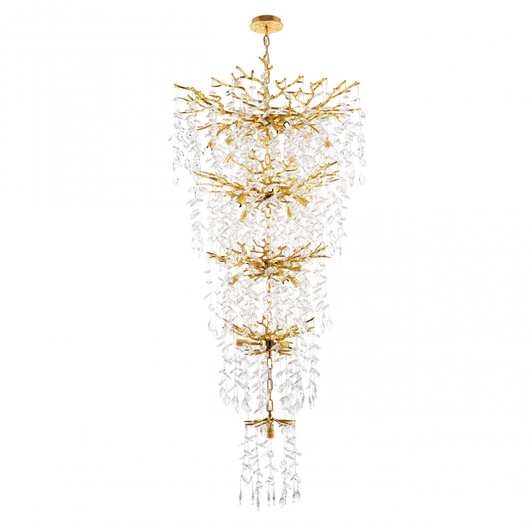 Люстра каскадная Arte Milano Milano-4 23416.800-1600.28.G9.B.5D GD