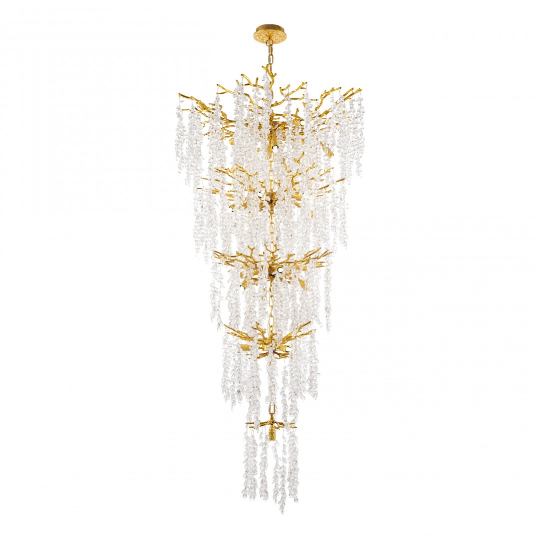 Люстра каскадная Arte Milano Milano-4 23416.800-1600.28.E14.D.5D GD