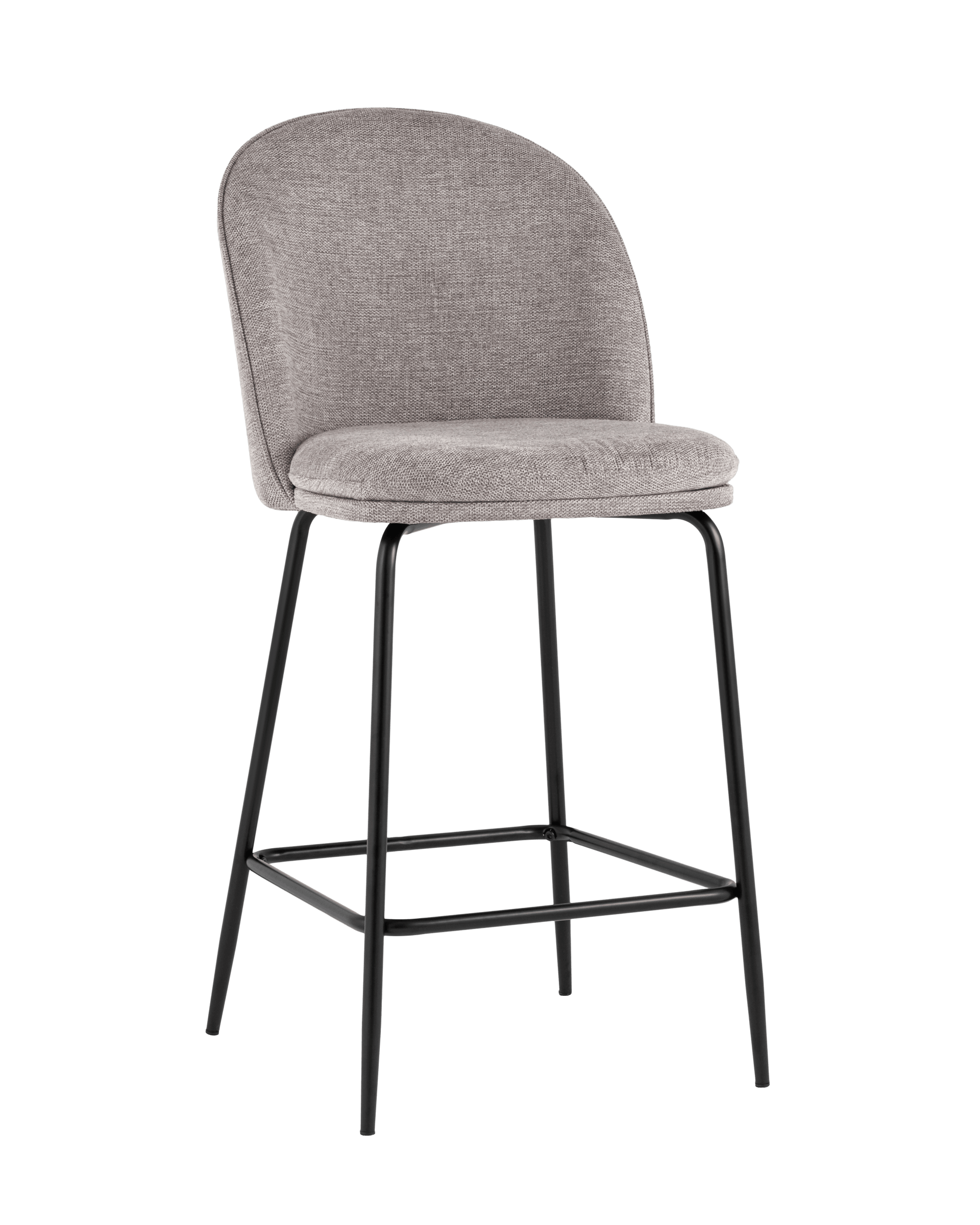 Полубарный стул Stool Group Echo Echo counter chair light grey