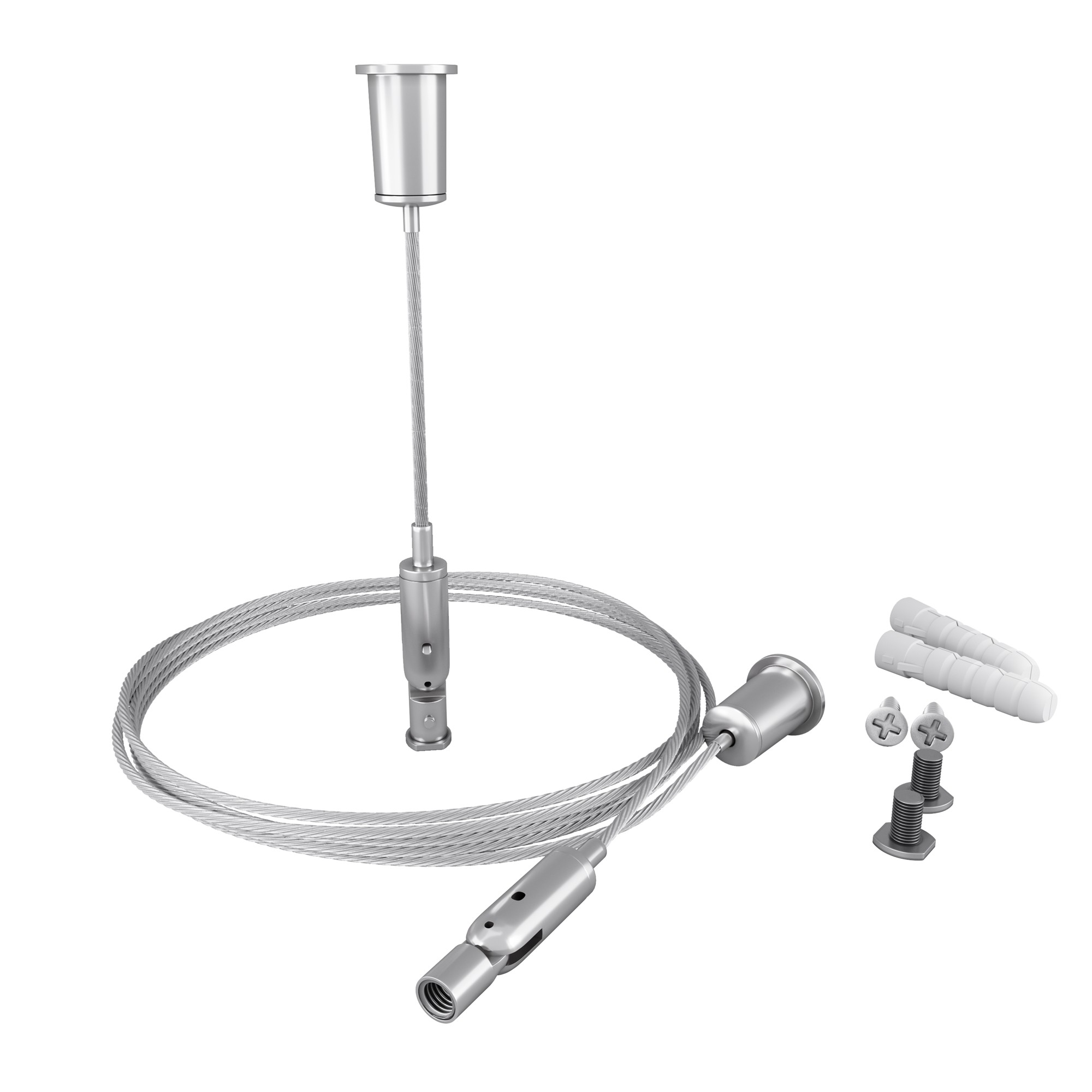 Комплект подвесов для радиусного профиля 2м. Maytoni Заглушки и крепления для профиля ALM-3535R-P-2M