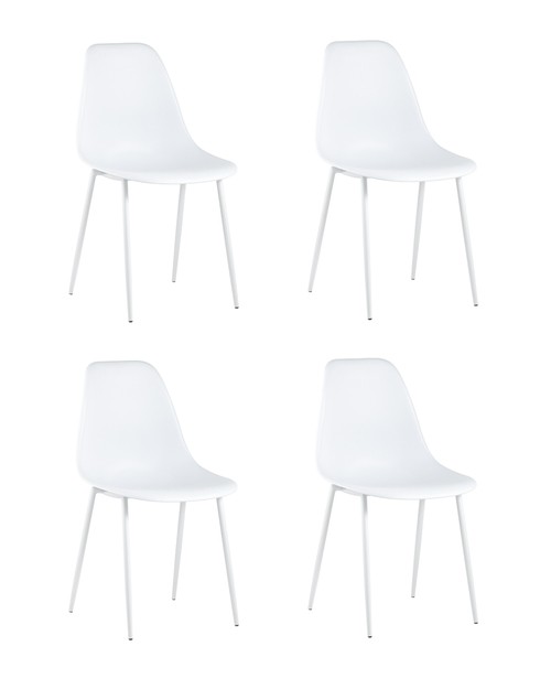 Комплект стульев Stool Group Kon KONWIN CHAIR WHITE BOX