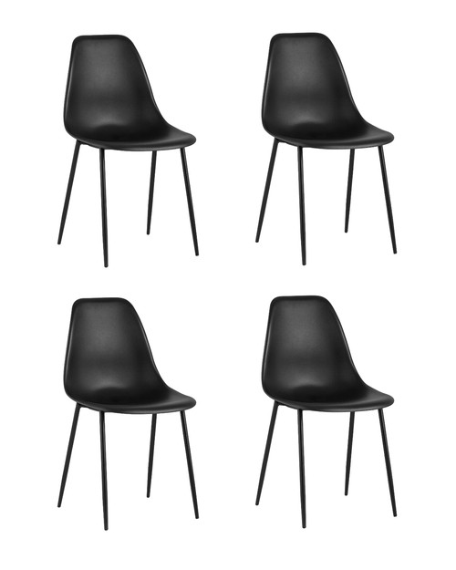 Комплект стульев Stool Group Kon KONWIN CHAIR BLACK BOX