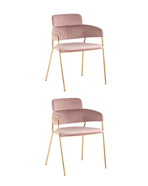 Комплект стульев Stool Group Полин FDC6085 MISTY ROSE FUT-64 BOX