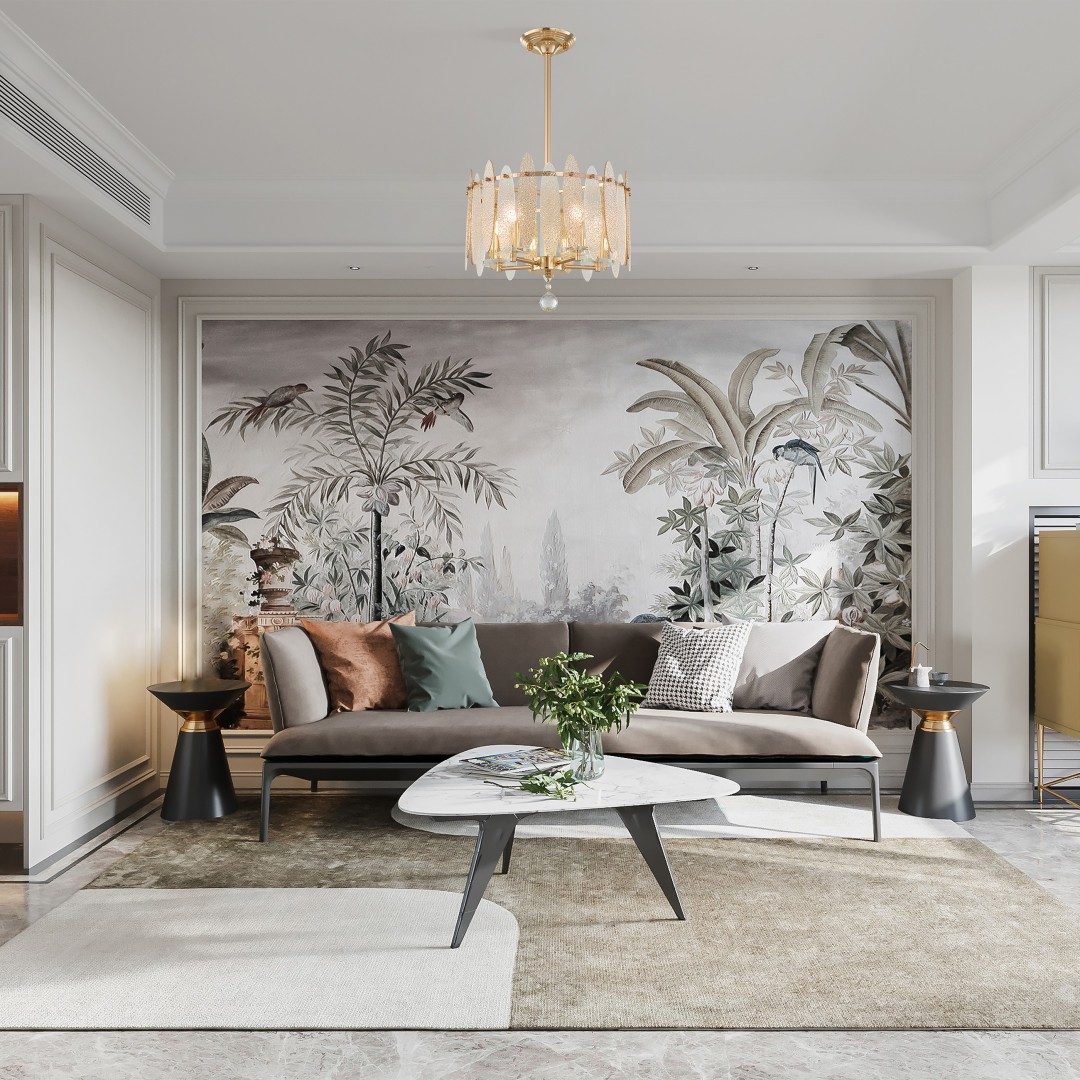 Люстра на штанге Arte Milano Sorrento-3309 373309/5/350/380 GD