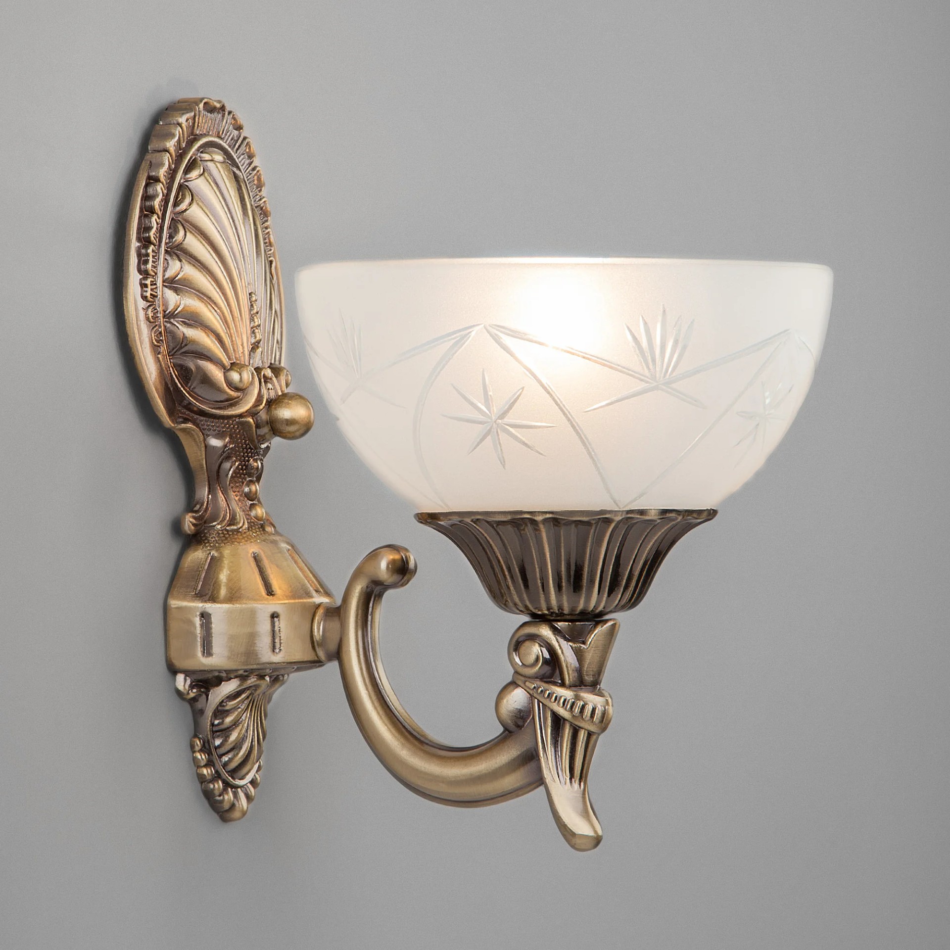 Настенное бра Eurosvet Kleo 60006/1 античная бронза