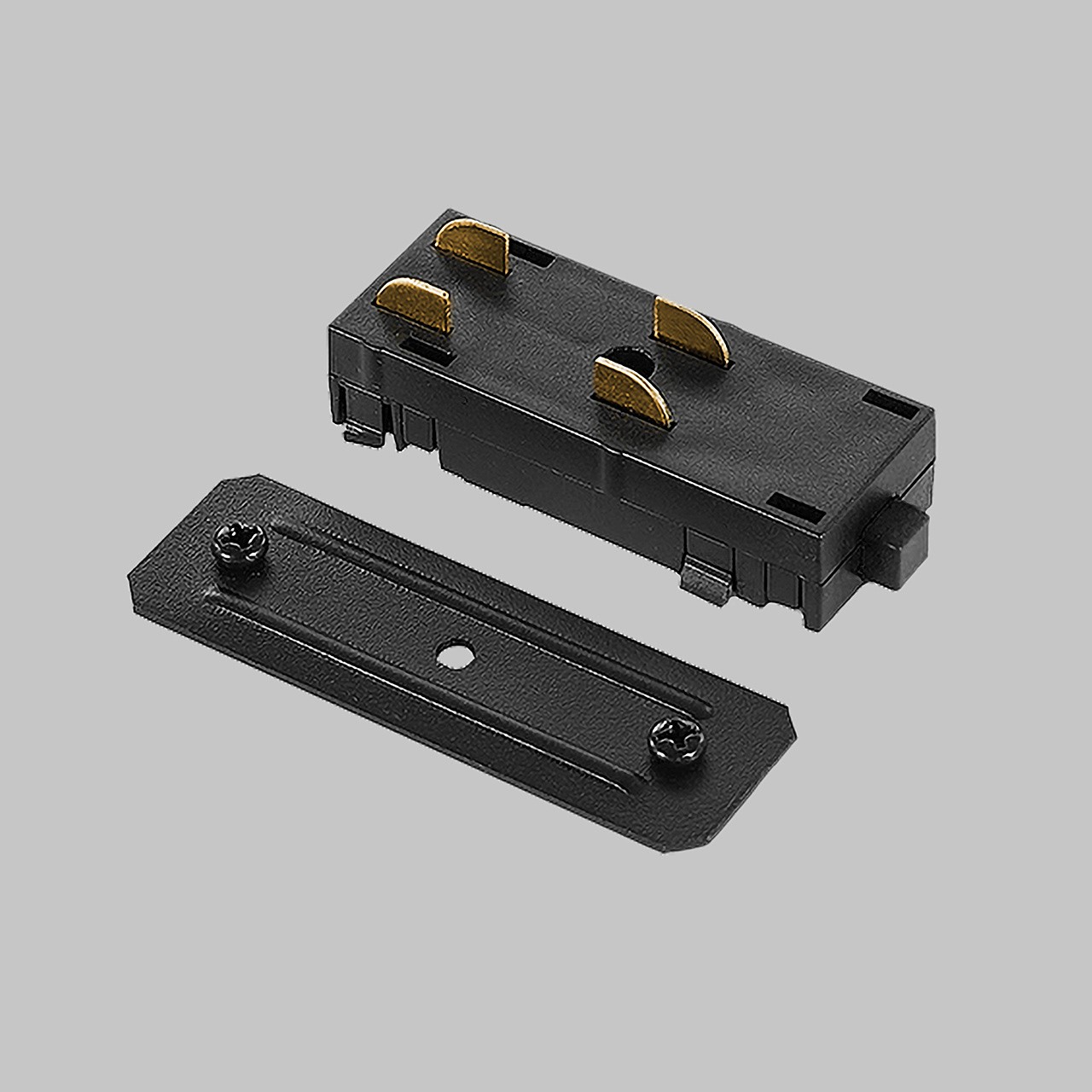 I - соединитель питания для шинопровода трековой системы SMART LINE 220В IMEX Smart Line IL.0050.4001-BK