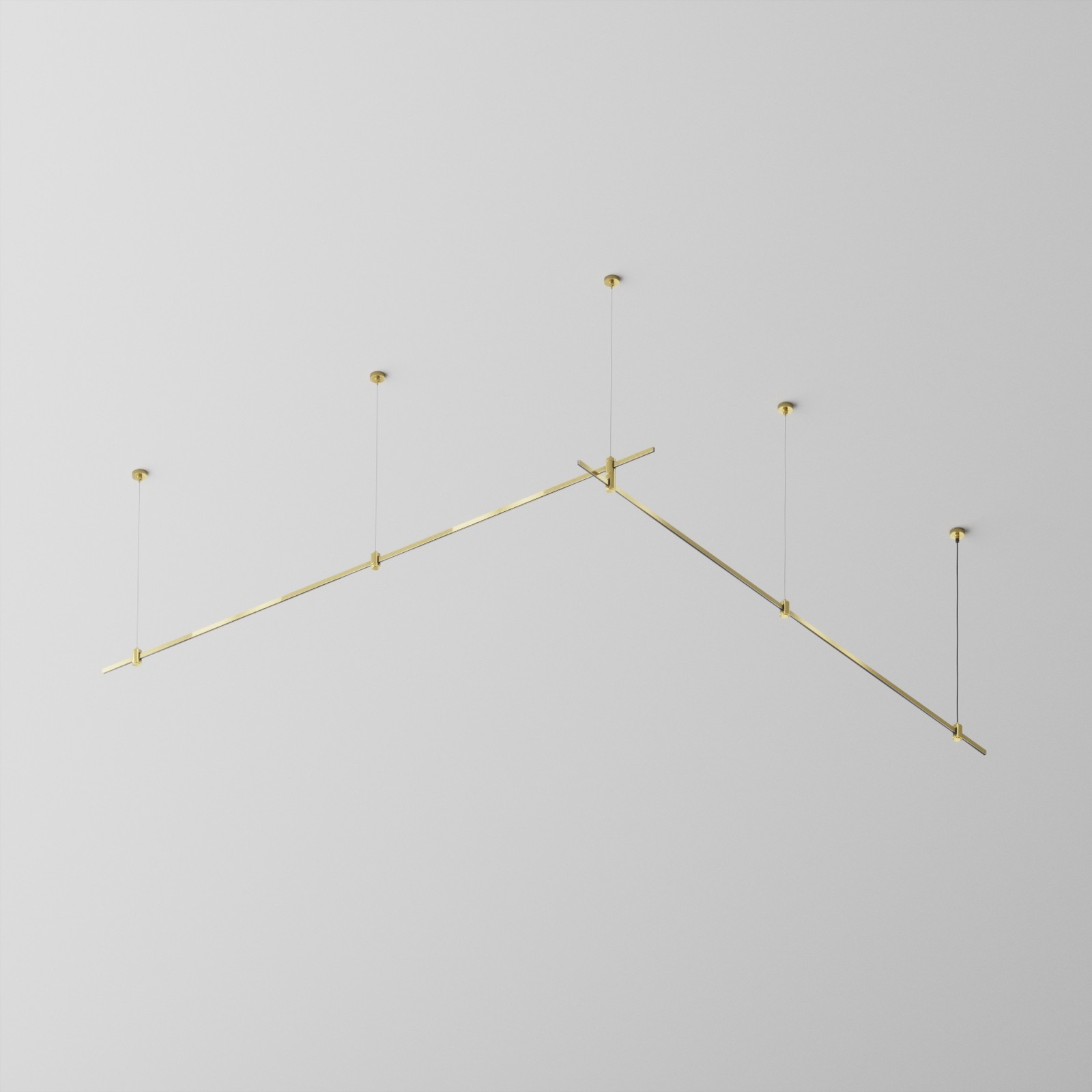 Основание на тросовых подвесах Hang для трековых светильников Flarity Maytoni Готовые конструкции TFC-Flar-H06-BS