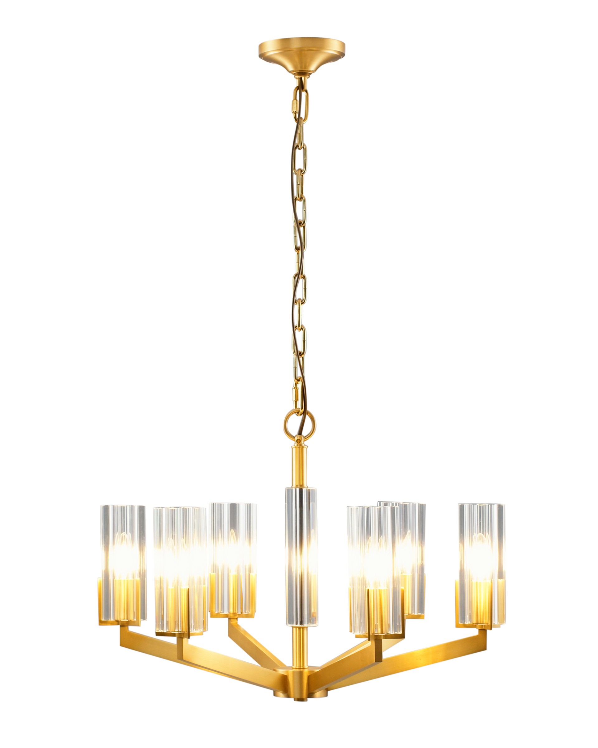 Подвесная люстра Moderli Brass V11074-6P