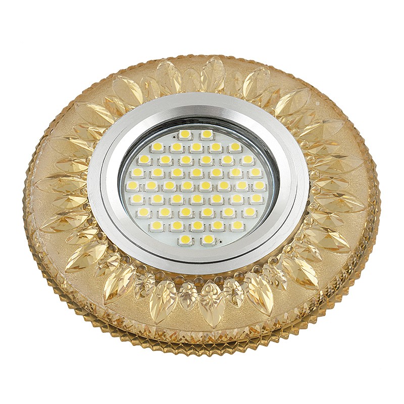 Встраиваемый светильник Fametto Luciole DLS-L141 GU5.3 GLASSY/GOLD