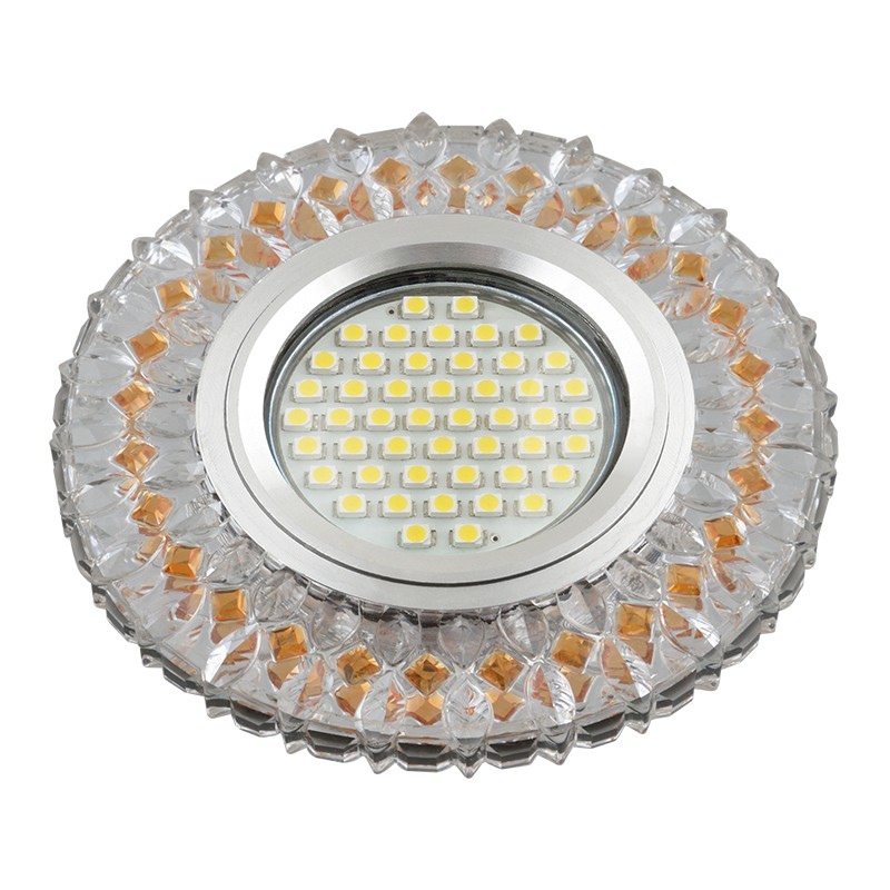 Встраиваемый светильник Fametto Luciole DLS-L138 GU5.3 GLASSY/LIGHT TEA