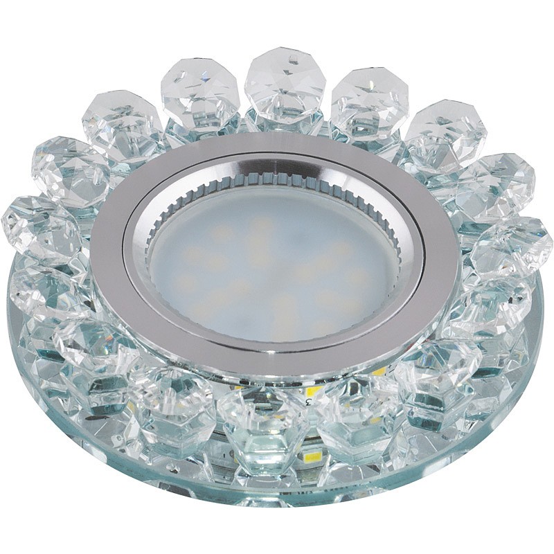 Встраиваемый светильник Fametto Luciole DLS-L102 GU5.3 CHROME/CLEAR