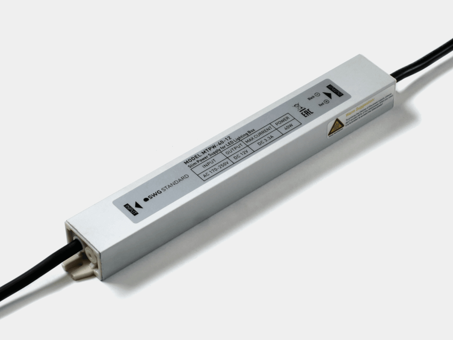 Драйвер для LED ленты SWG MTPW MTPW-40-12