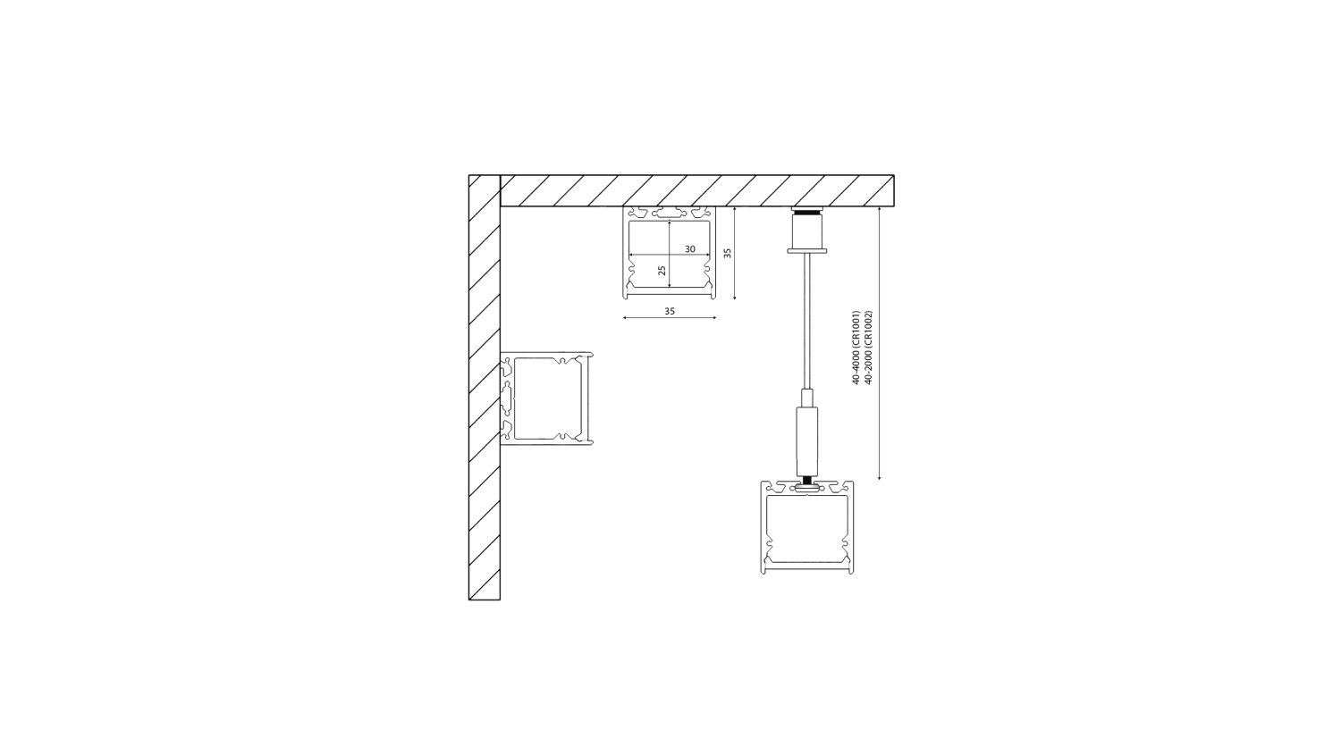 Профиль SWG DesignLed LS LS.3535-B-R