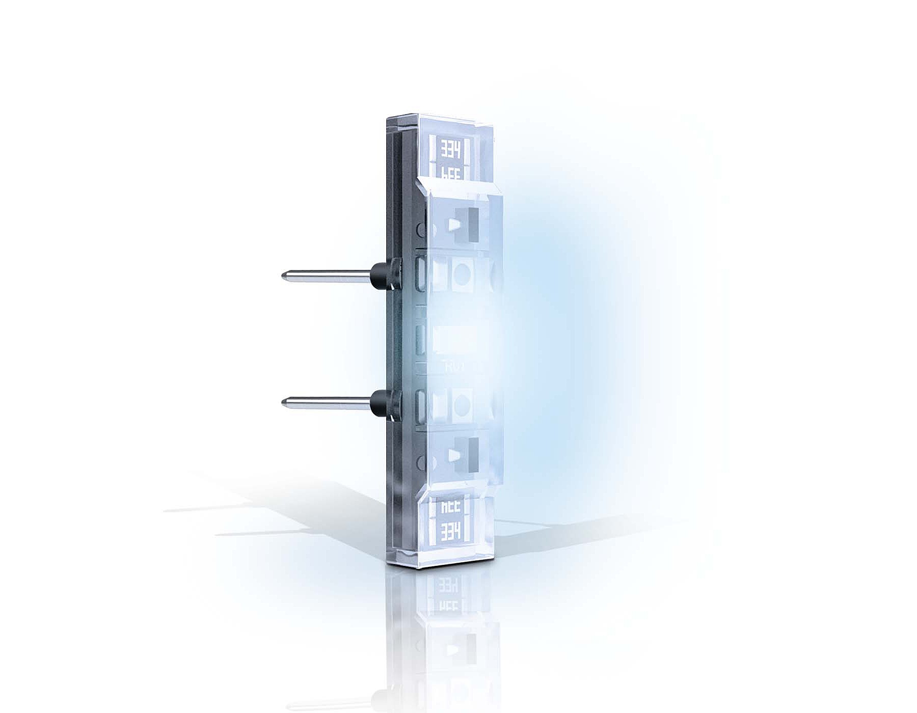 Лампа подсветки выключателей 0.1W LED 10000K (голубой свет) QUANT Ambrella Volt Light G17B