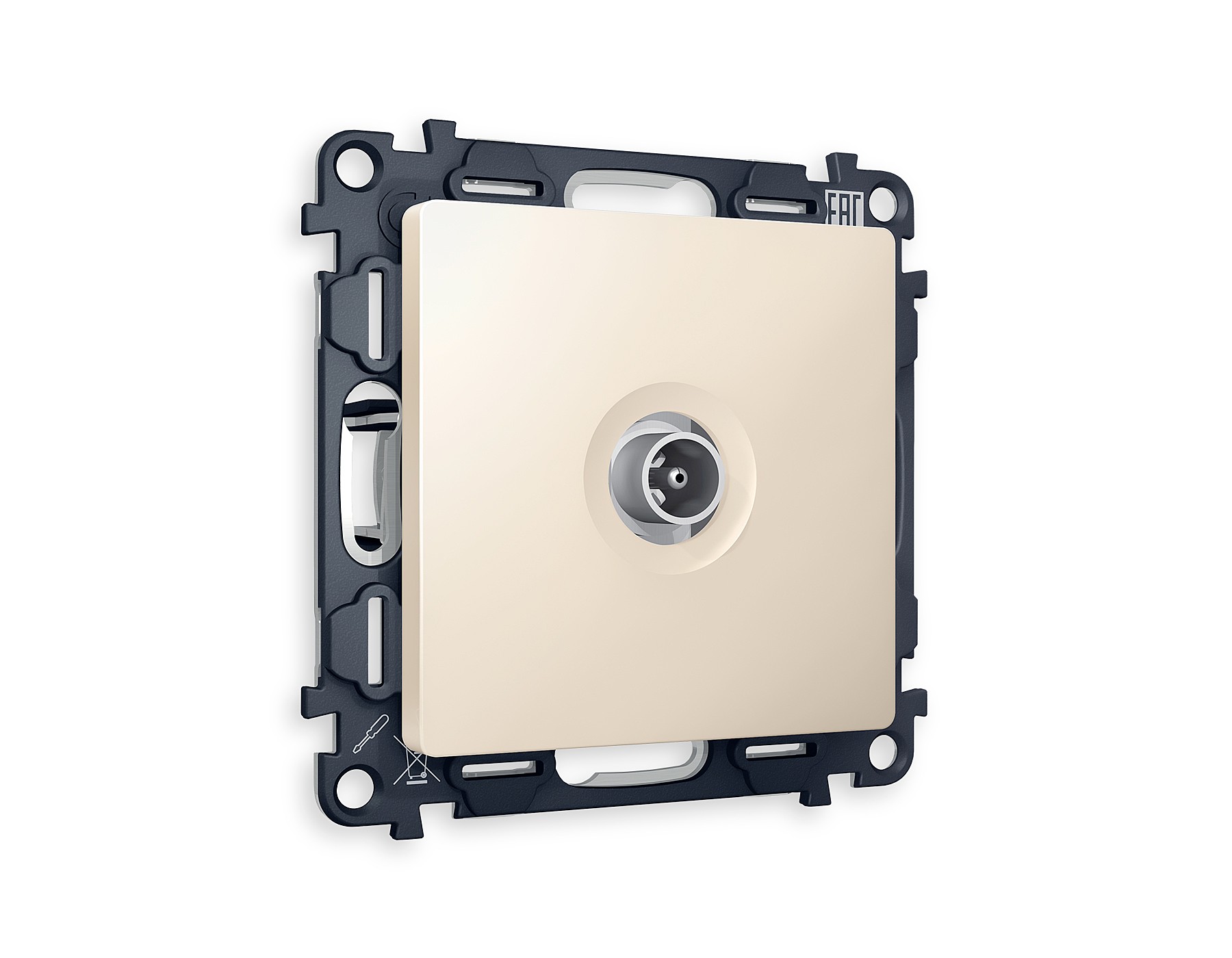 Розетка Ambrella Volt ALFA MA333010