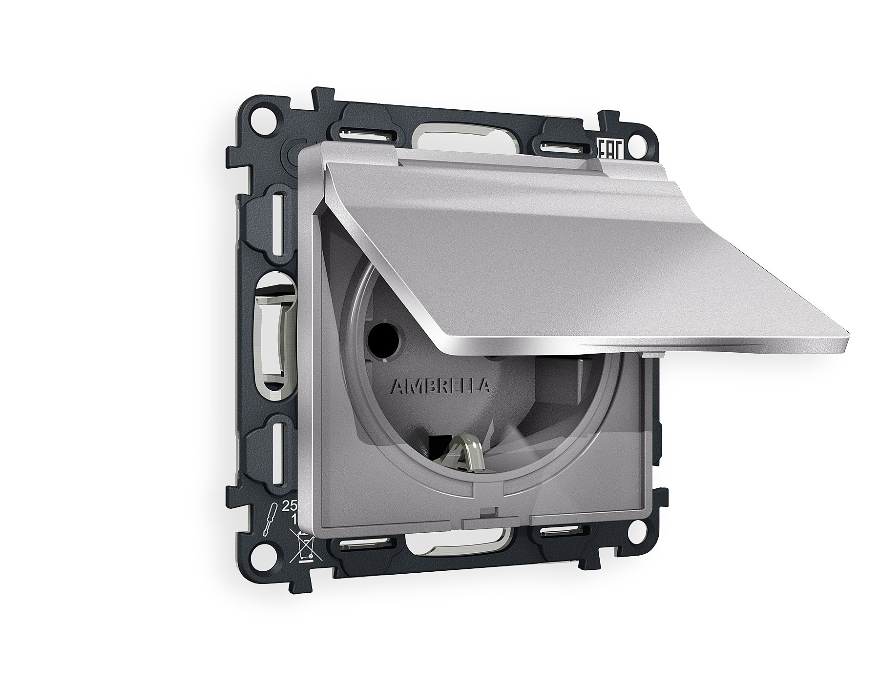 Розетка Ambrella Volt ALFA MA508010