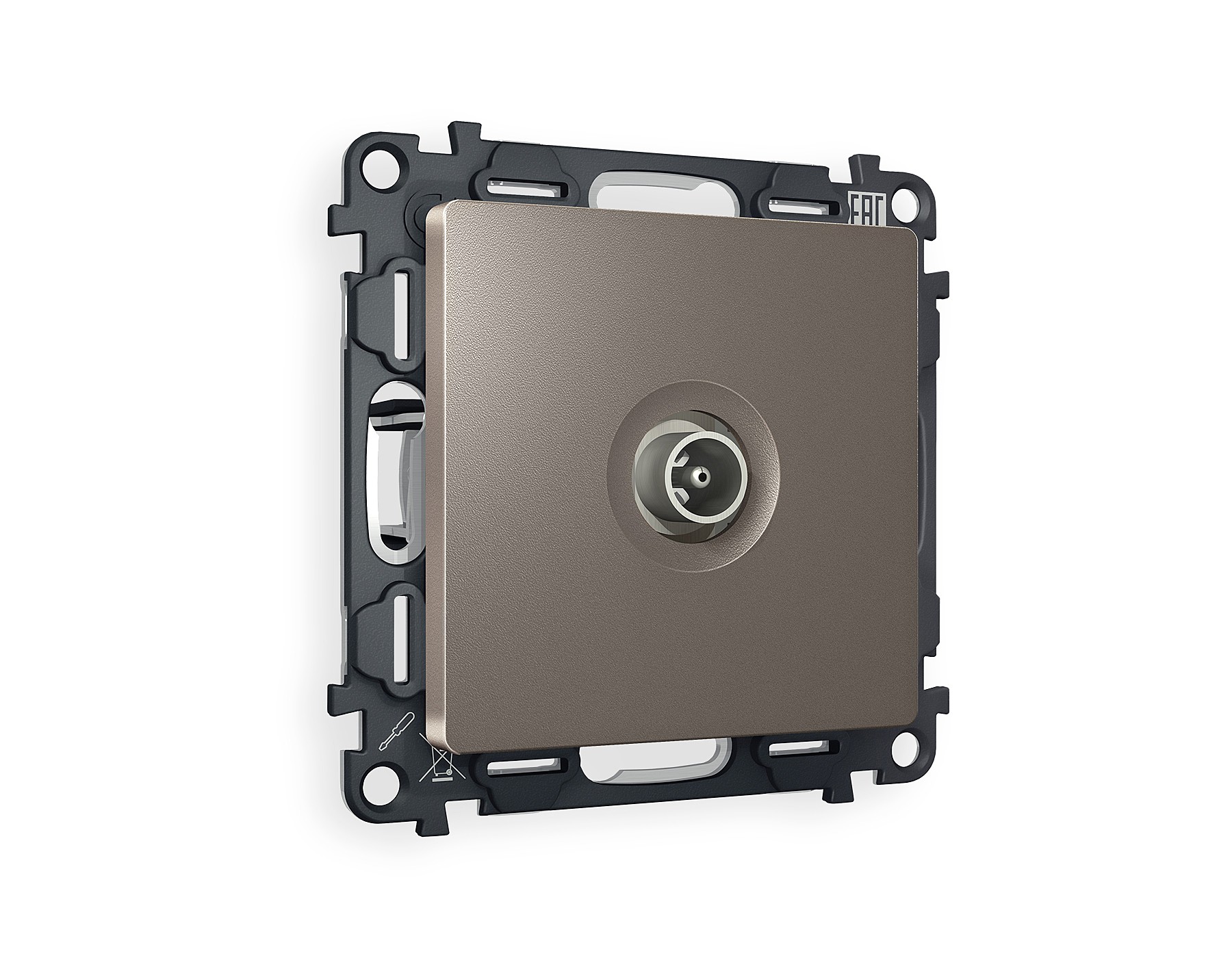 Розетка Ambrella Volt ALFA MA643030