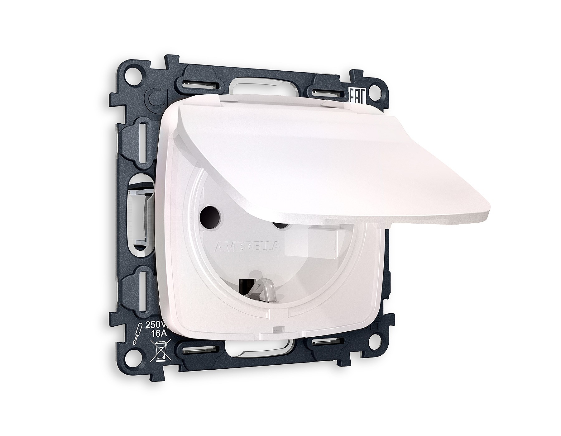 Розетка Ambrella Volt OMEGA MO208010