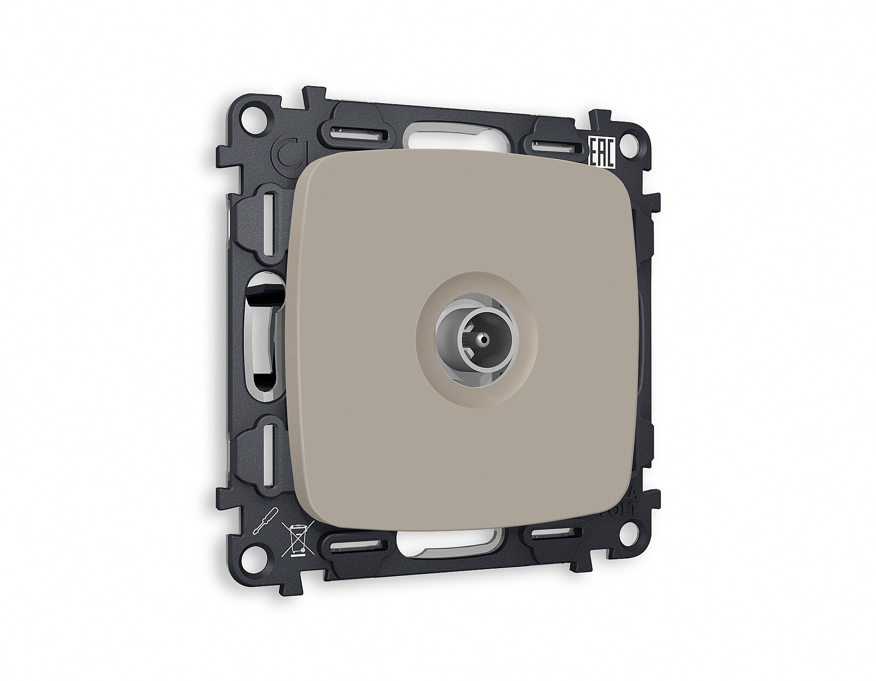 Розетка Ambrella Volt OMEGA MO373010