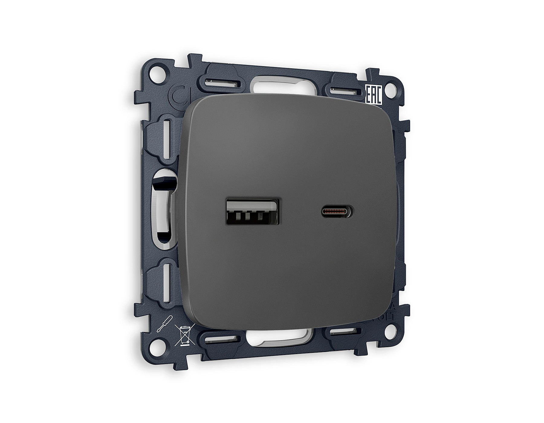 Розетка Ambrella Volt OMEGA MO911010