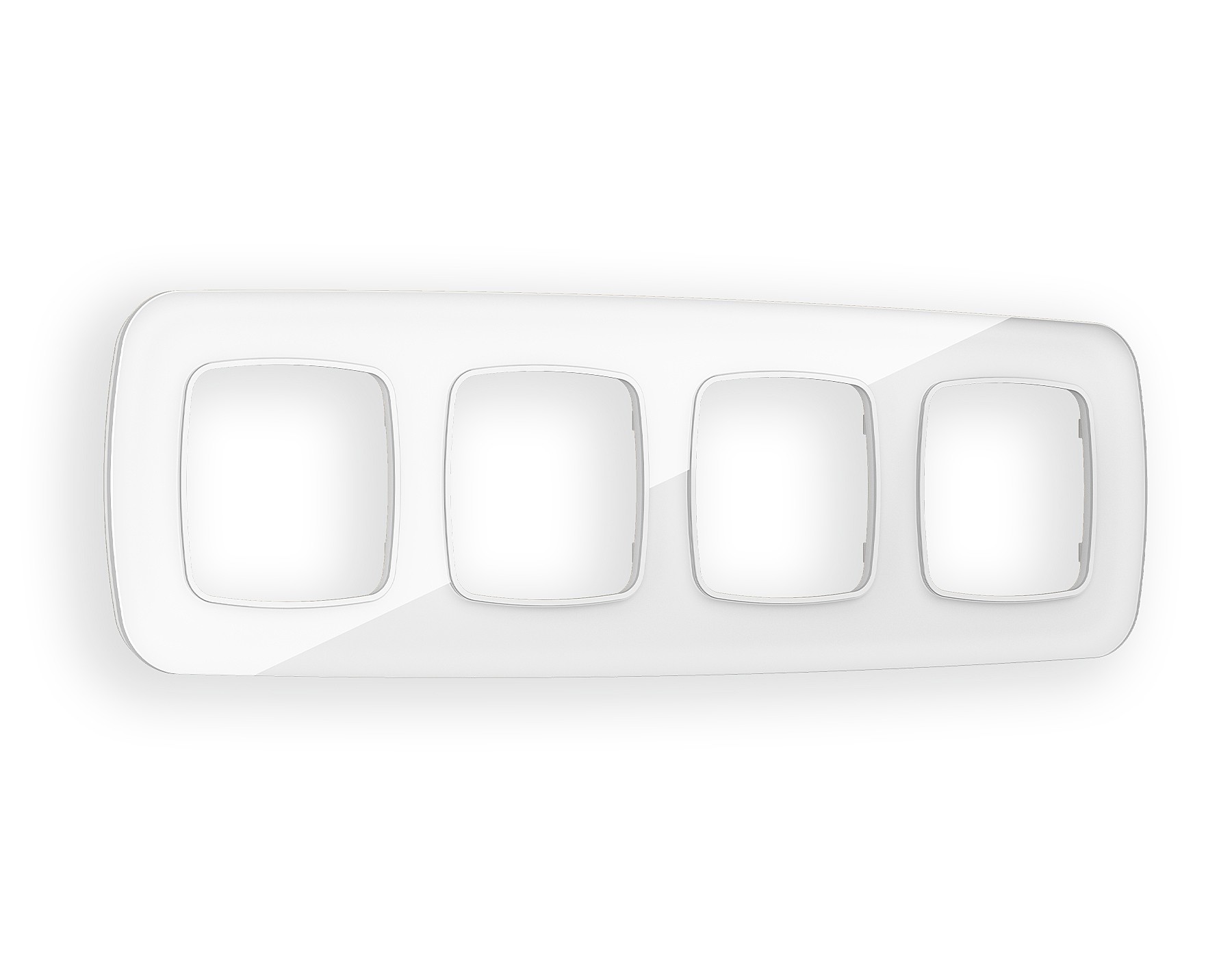 Рамка Ambrella Volt Radian Стекло натуральное OF350104