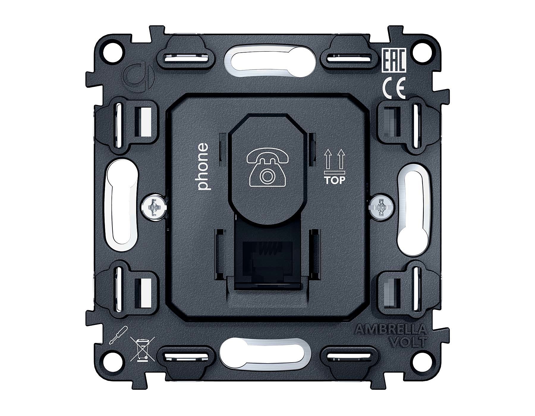 Розетка Ambrella Volt QUANT VM190