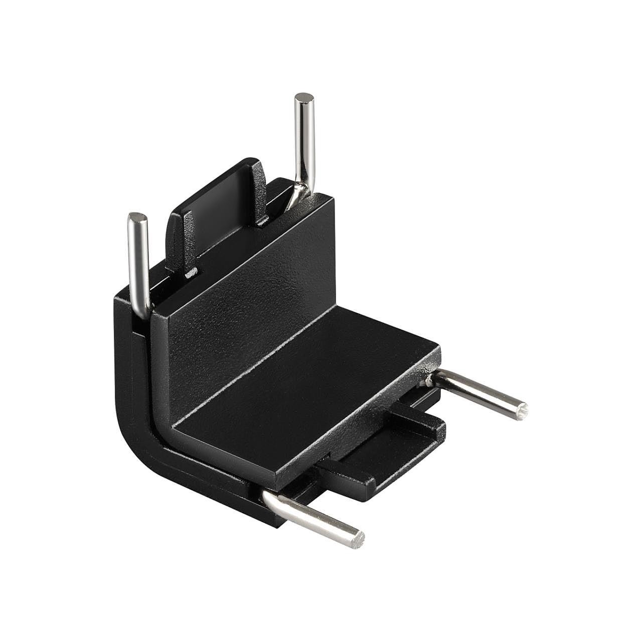 Соединитель с токопроводом Г (потолок/стена) для низковольтного шинопровода Novotech Easy 135271