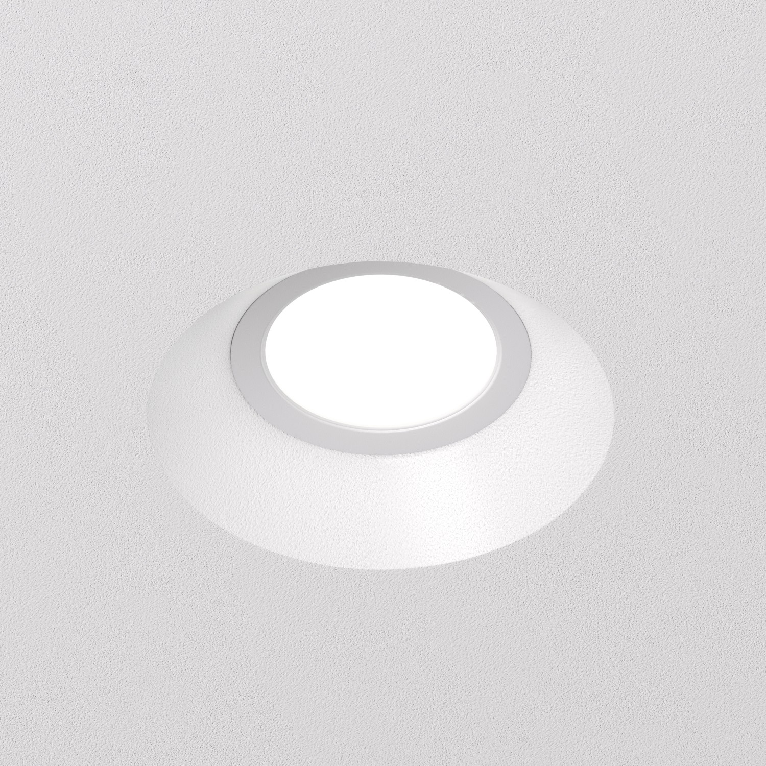 Встраиваемый точечный светильник INVIZ DK2081-WH