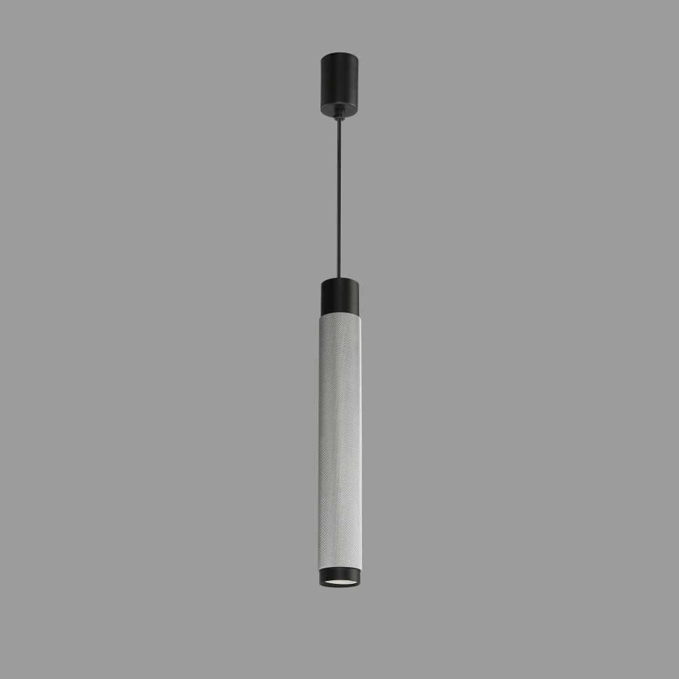 Светильник подвесной ILedex Delta 2366-1 BK+SL