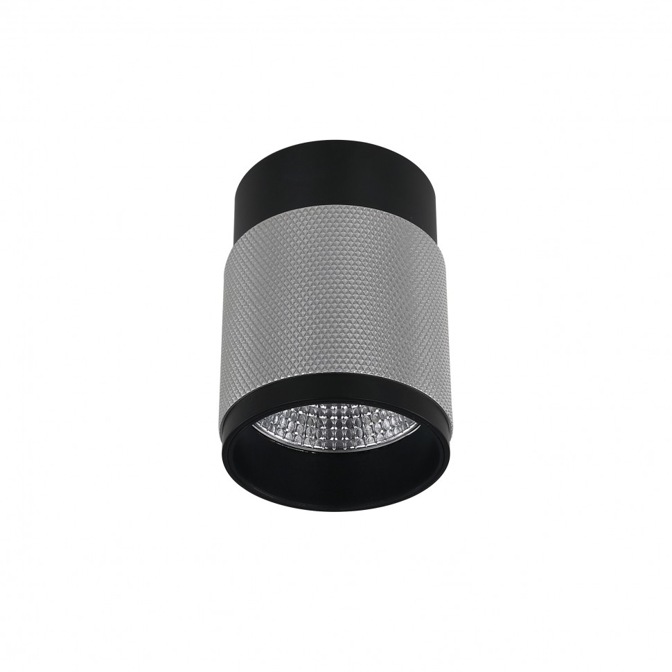 Накладной светильник ILedex Delta 1955-10W-3000K-36 BK+SL