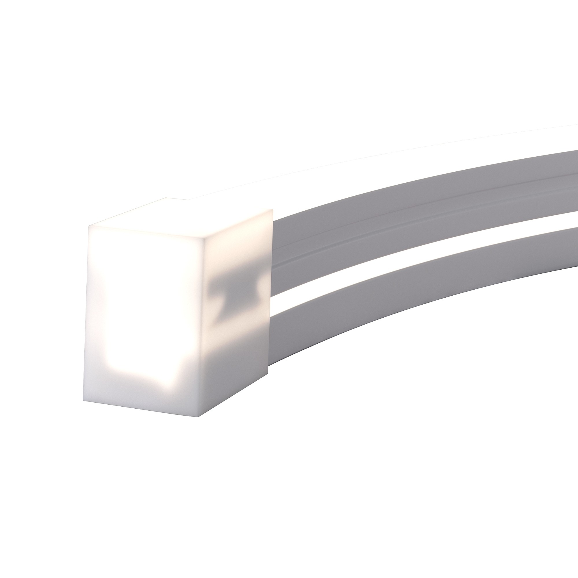 Гибкий неон 17x12 24В 10Вт/м 4000K IP67 5м Maytoni Изгиб поперек оптической оси 432002