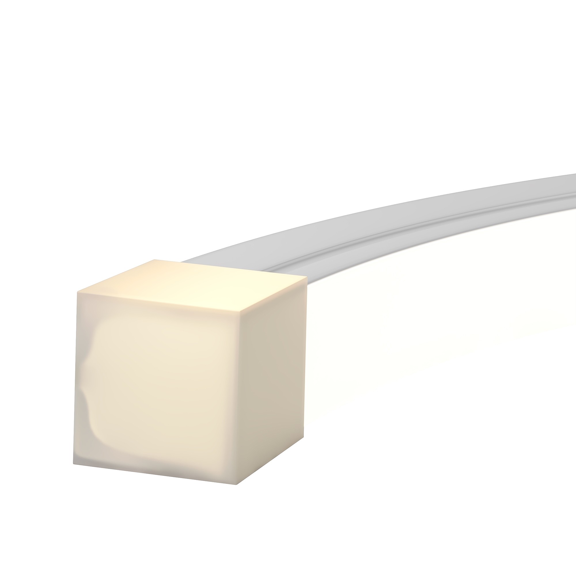 Гибкий неон 16x16 24В 10Вт/м 3000K IP67 10м (вертикальный изгиб) Maytoni Изгиб вдоль оптической оси 432016