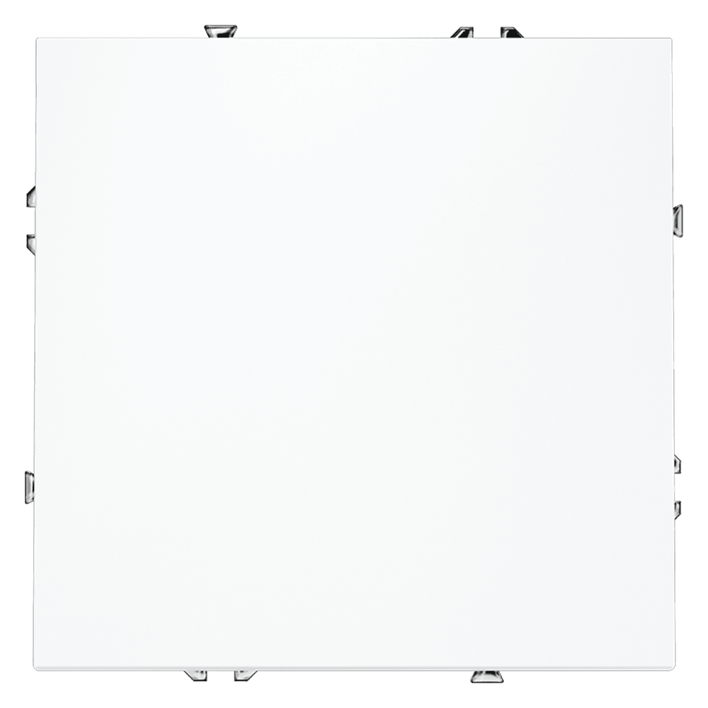 Проходной переключатель встраиваемый VOLTUM S70 одноклавишный 10А, (белый матовый) VLS010302