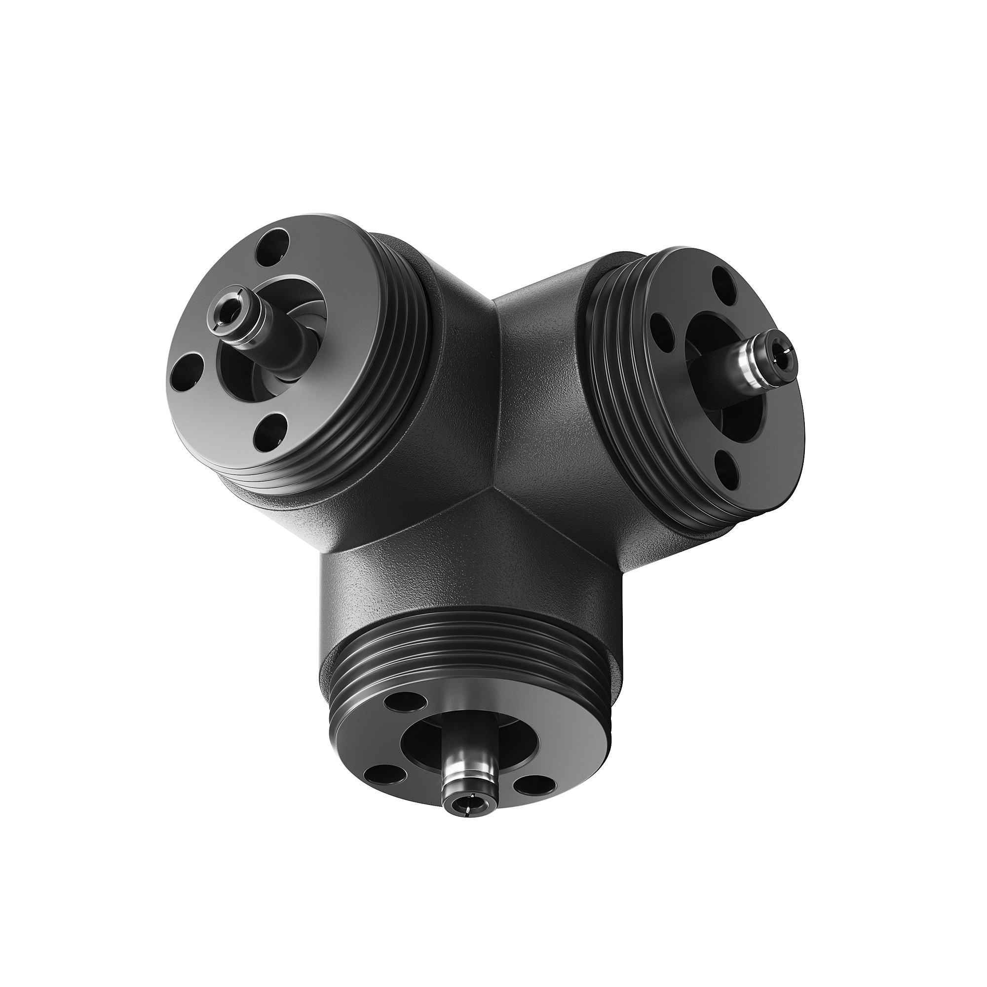 T-образный вертикальный коннектор для системы Shelf без ввода питания Maytoni Accessories for system Shelf CA016TC-B